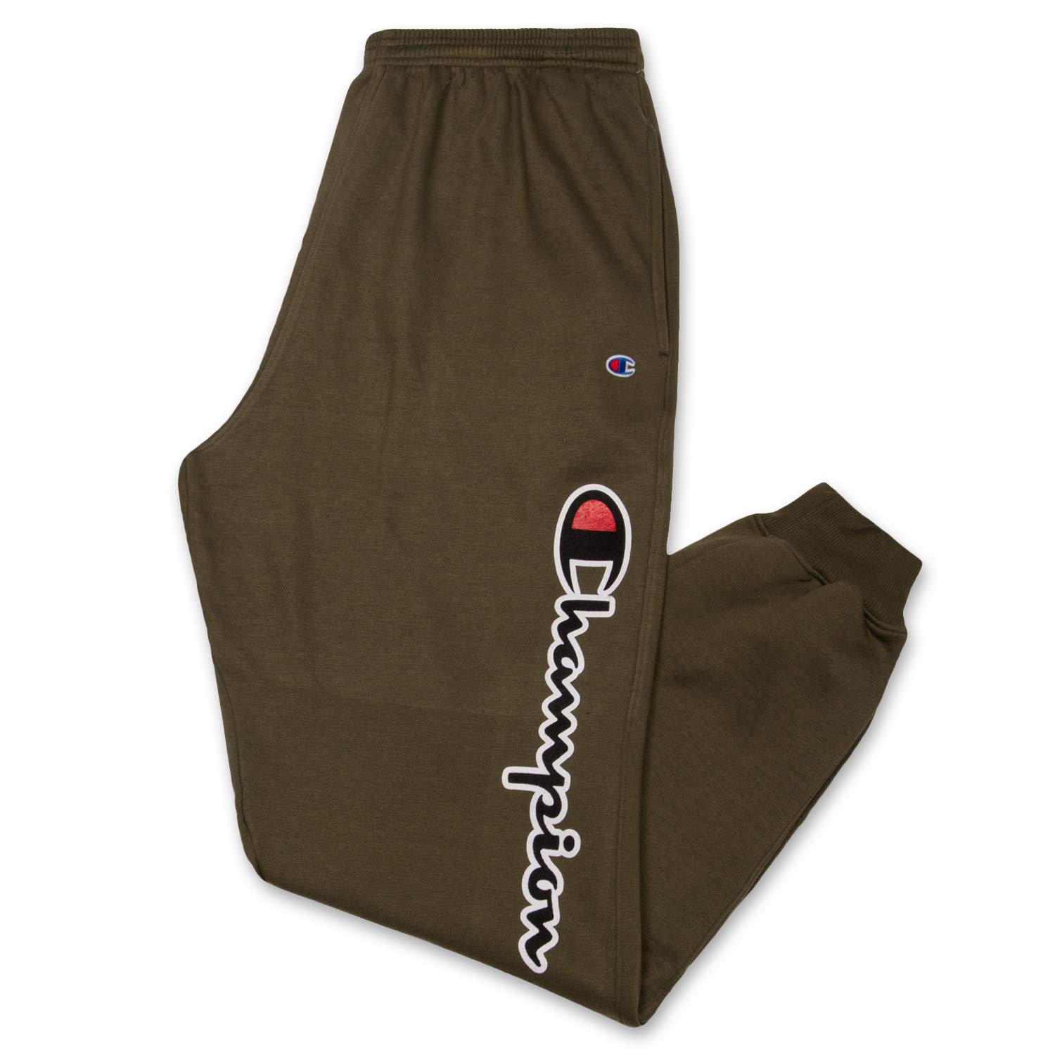 Champion Men's Big & Tall Cotton Fleece Joggers Sweatpants - Comfortable Lounge Pants for Home, Gym & Casual Wear