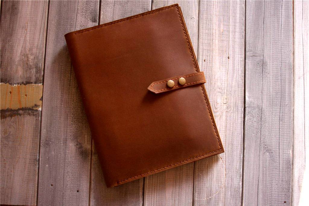 Custom Leather Weekly Planner Cover - Personalized Name & Date - Perfect for Work, School & Office Organization | Gift Idea for Professionals & Students