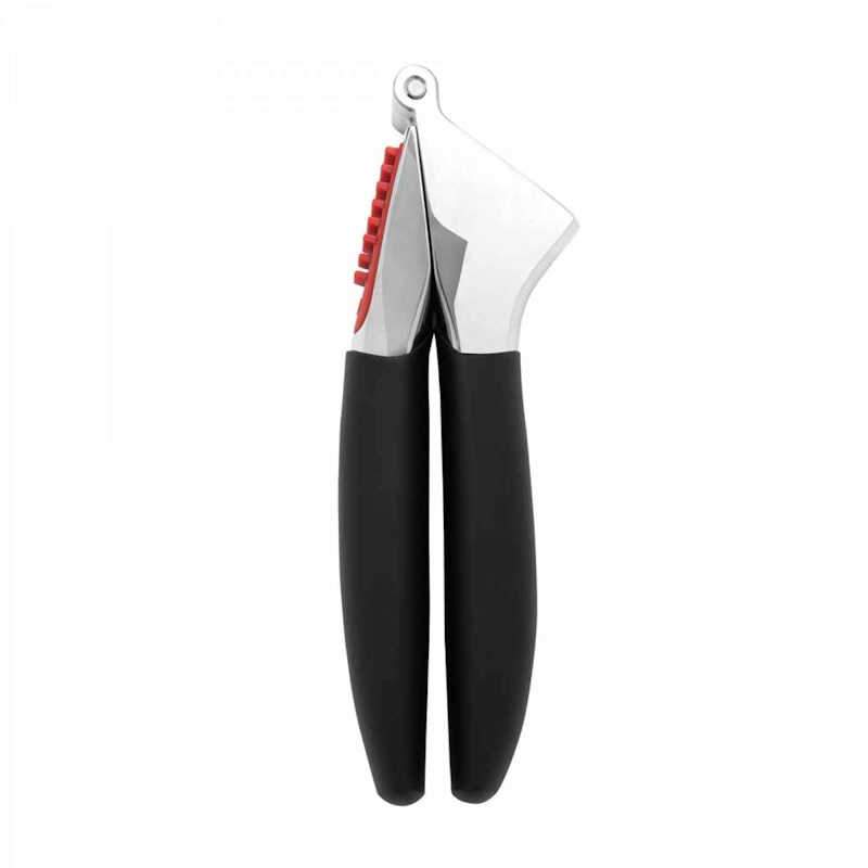 Premium Stainless Steel Garlic Press - Heavy Duty, Easy Clean, Rust Proof - Perfect for Cooking, Baking & Meal Prep at Home or Restaurant