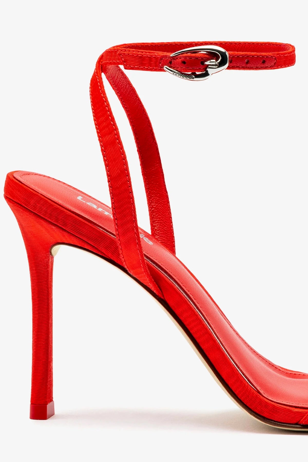 Calypso Sandal - Red Fabric with Crystal Embellishments | Comfortable Women's Summer Sandals for Beach, Vacation & Casual Wear