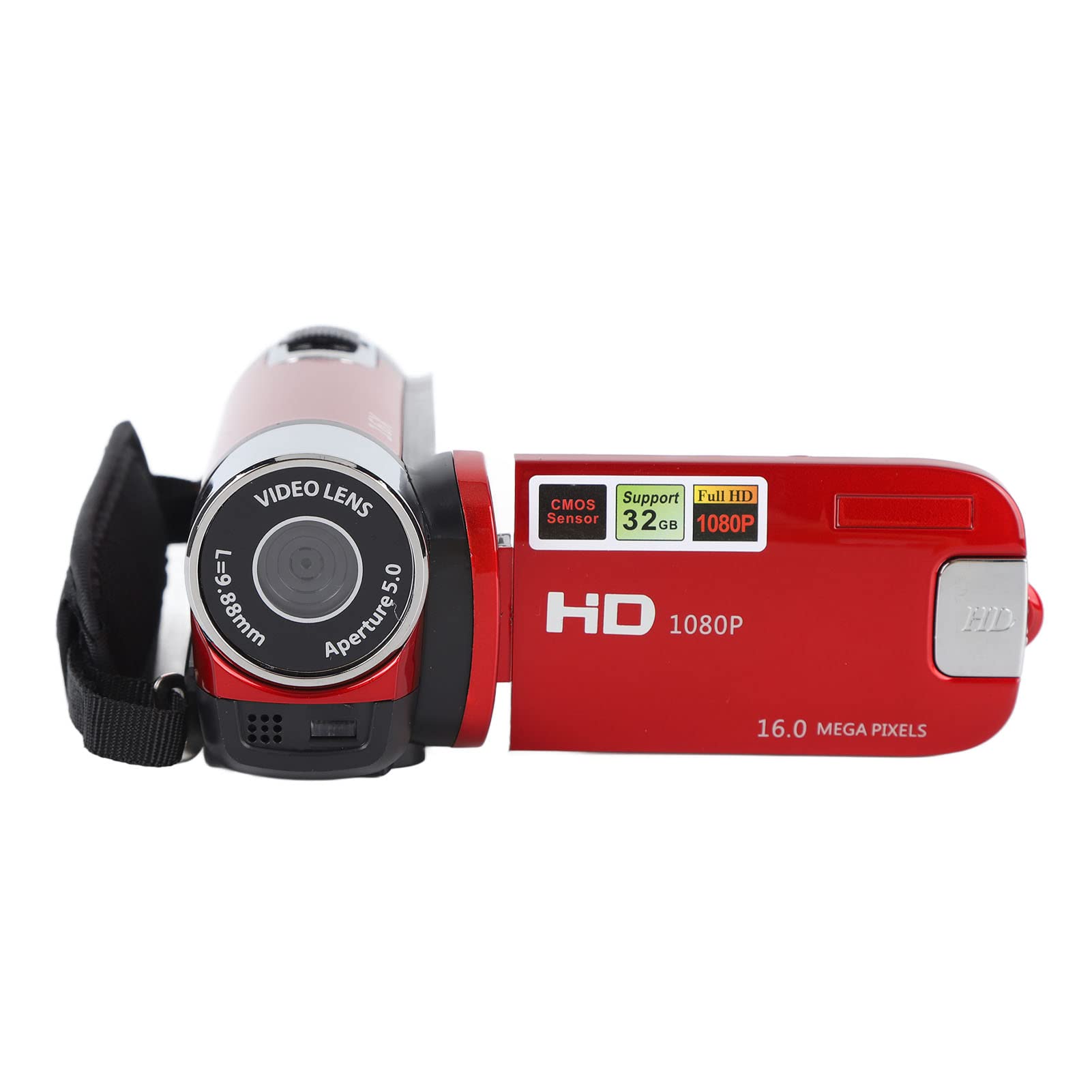 1080P HD 16MP Digital Video Camera with 16x Zoom, 2.7