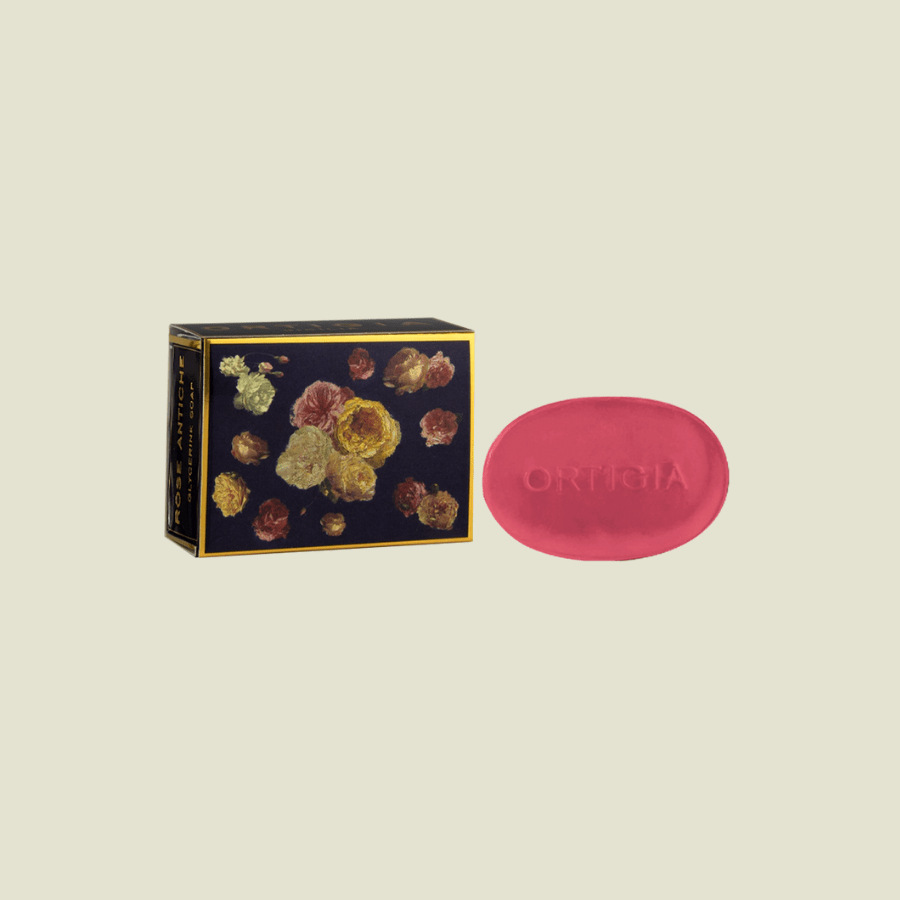 Antique Rose Scented Handmade Soap - Luxury Bath & Body Care for Spa, Gift, and Home Use