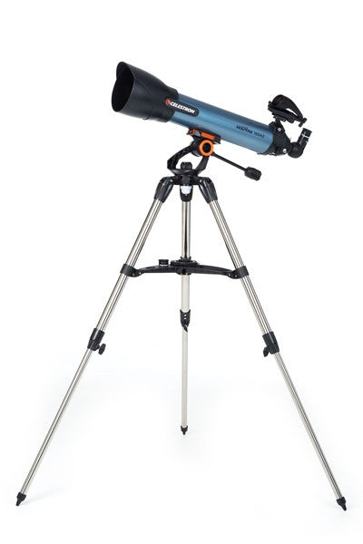 Celestron Inspire 100AZ Refractor Telescope - 100mm Aperture Astronomy Telescope for Adults & Beginners - Perfect for Stargazing, Moon Observation & Astrophotography