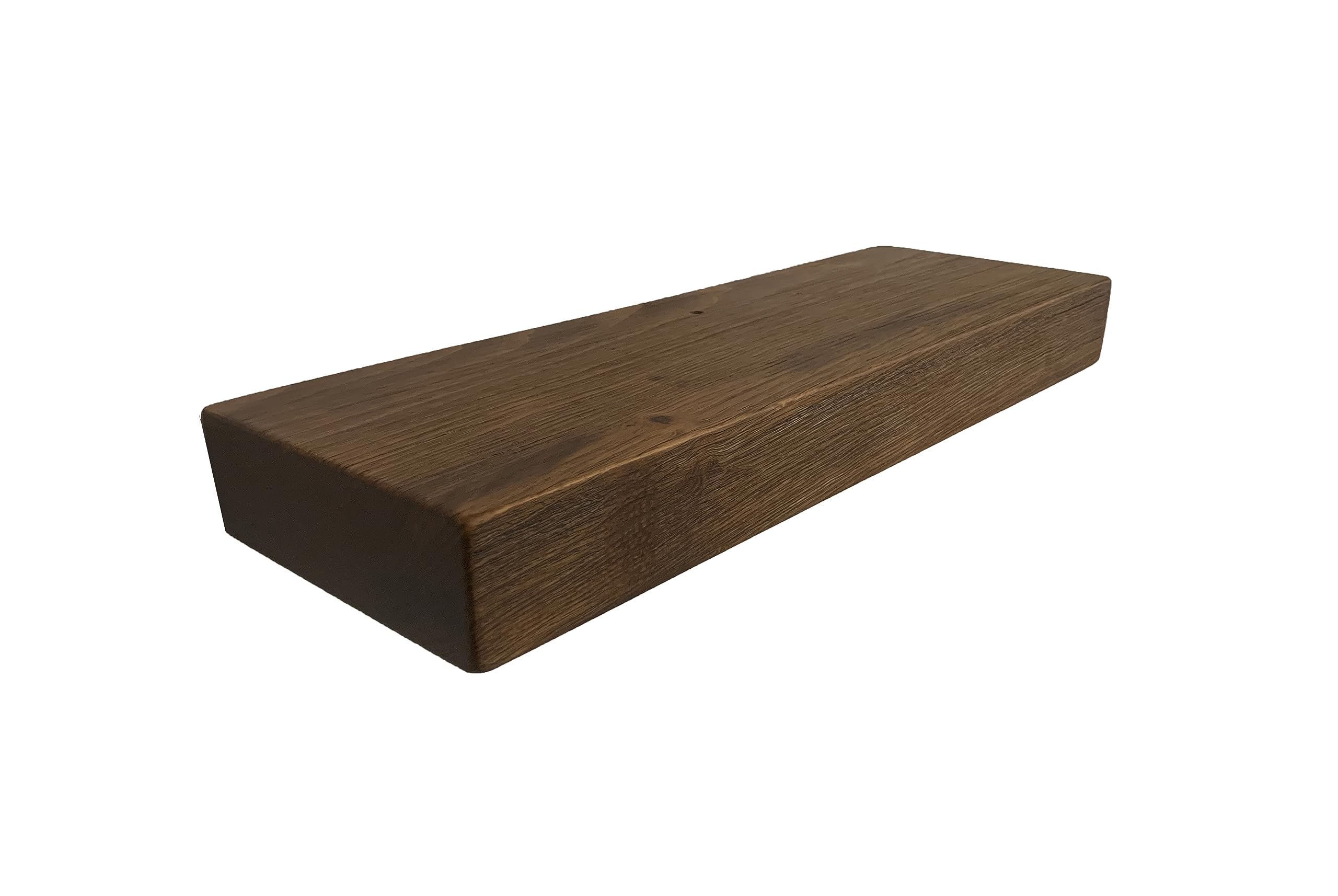 Joel's Antiques - 36 Inch Natural Wood Floating Shelves for Wall - Heavy Duty Rustic Wall Shelves (36x6x2 Inches) - Perfect for Bedroom, Living Room, Kitchen Decor - Wall Mounted Shelf for Books, Plants, Photos & Home Organization