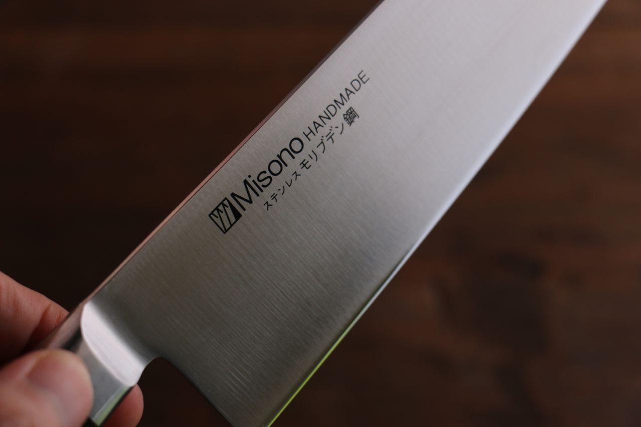Misono 180mm Molybdenum Santoku Knife - High-Performance Japanese Kitchen Knife for Slicing, Dicing & Chopping Vegetables, Meat & Fish - Perfect for Home Chefs & Professional Cooking