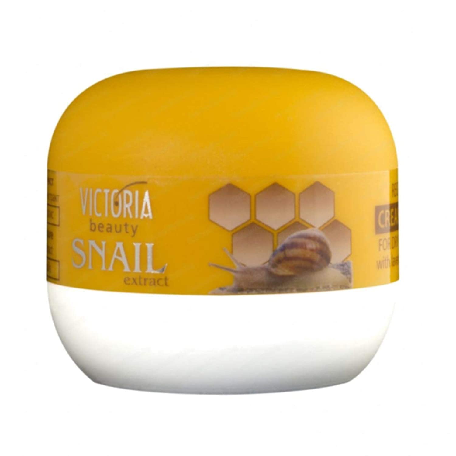Victoria Beauty Hand & Foot Repair Cream with Vaseline, Lavender, Marigold & Snail Extract - Intensive Moisturizer for Dry Cracked Skin - Perfect for Night Care & Spa Treatments