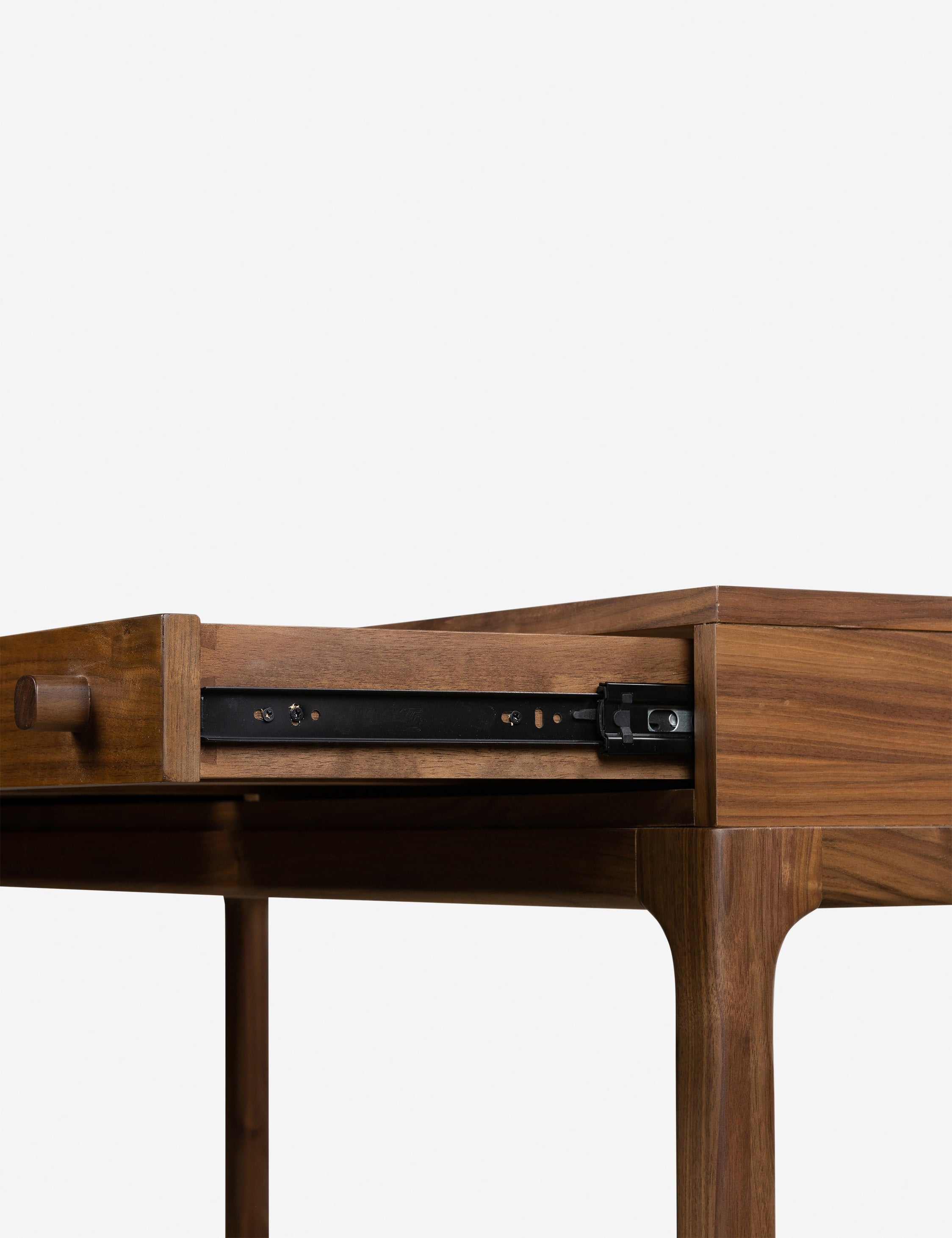Modern Cameron Desk - Stylish Home Office Desk with Storage for Small Spaces | Perfect for Remote Work & Study