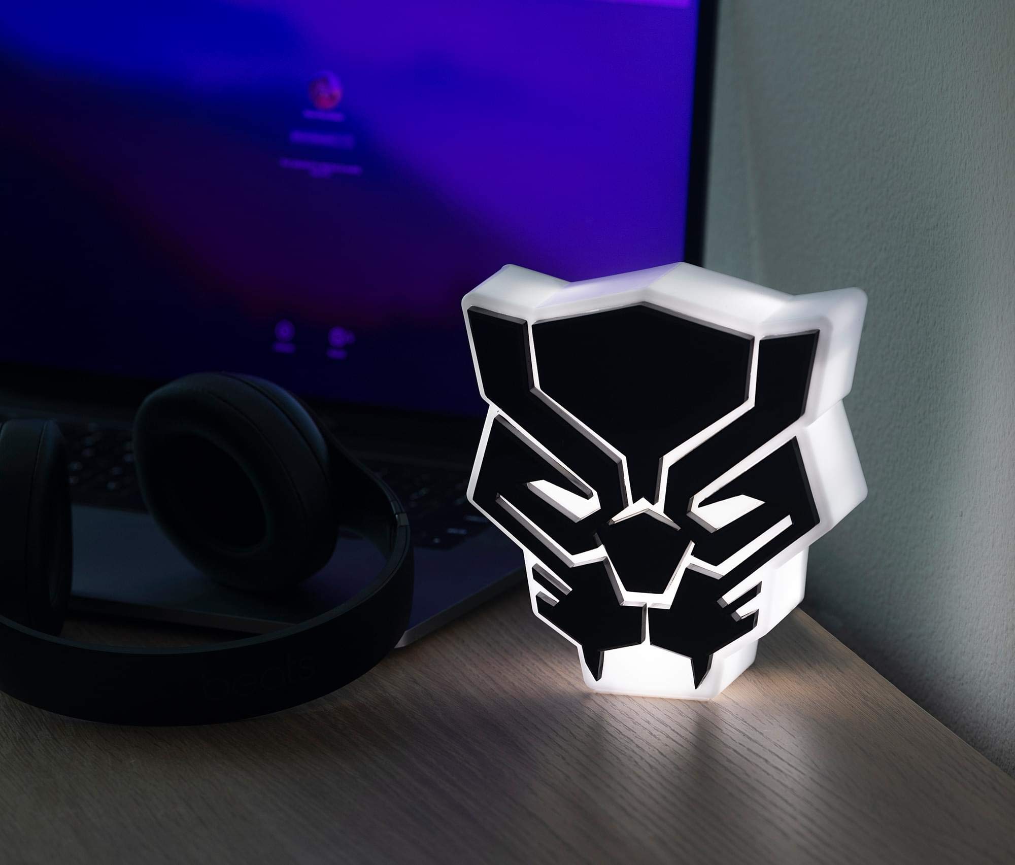 Marvel Black Panther LED Mask Lamp - 6