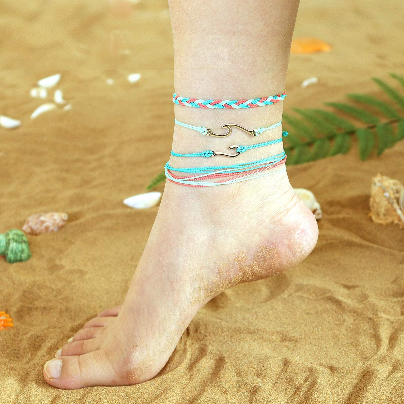 Trendy Adjustable Handmade Waterproof Friendship Bracelets Set for Women - Perfect Stocking Stuffers, Christmas Gifts 2024 - Great for Daily Wear, Parties, and Special Occasions