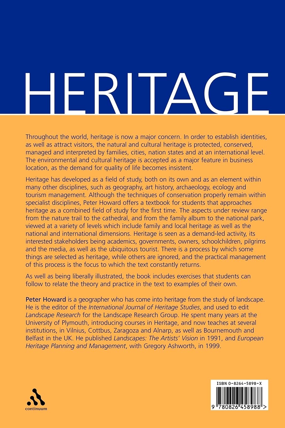 Heritage Management, Interpretation & Identity - Cultural Preservation Strategies for Museums, Historic Sites & Tourism