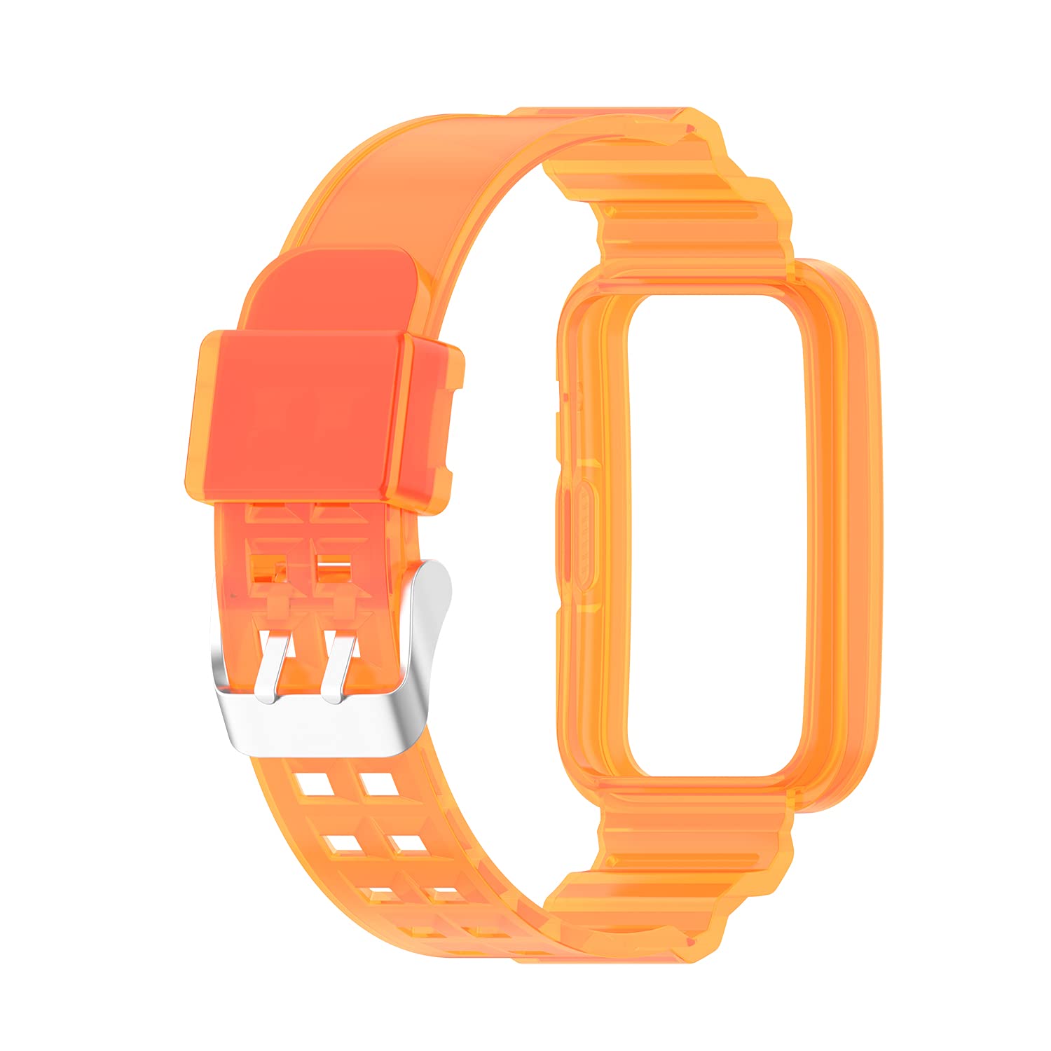 Huawei Watch Fit 2 Bands 6-Pack with Case - Cute Jelly Strap for Workout & Daily Use