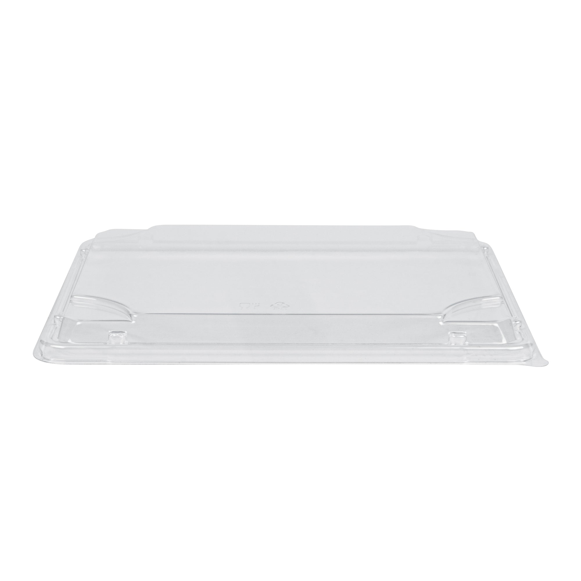 Bento Tek Rectangle Clear Plastic Lids - 50 Pack for 18 oz Bento Boxes | Airtight Food Storage | Perfect for Meal Prep, School Lunches & Office Snacks
