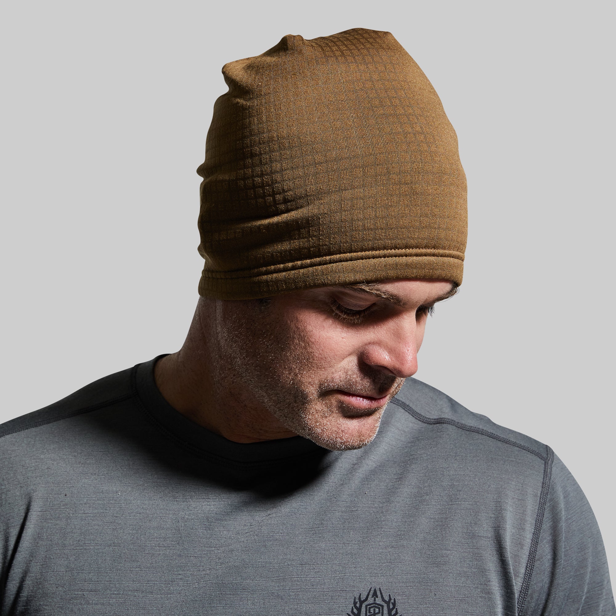 Quiver Beanie Hat for Men & Women - Coyote Brown Winter Knit Beanie for Outdoor Activities, Hiking, and Cold Weather
