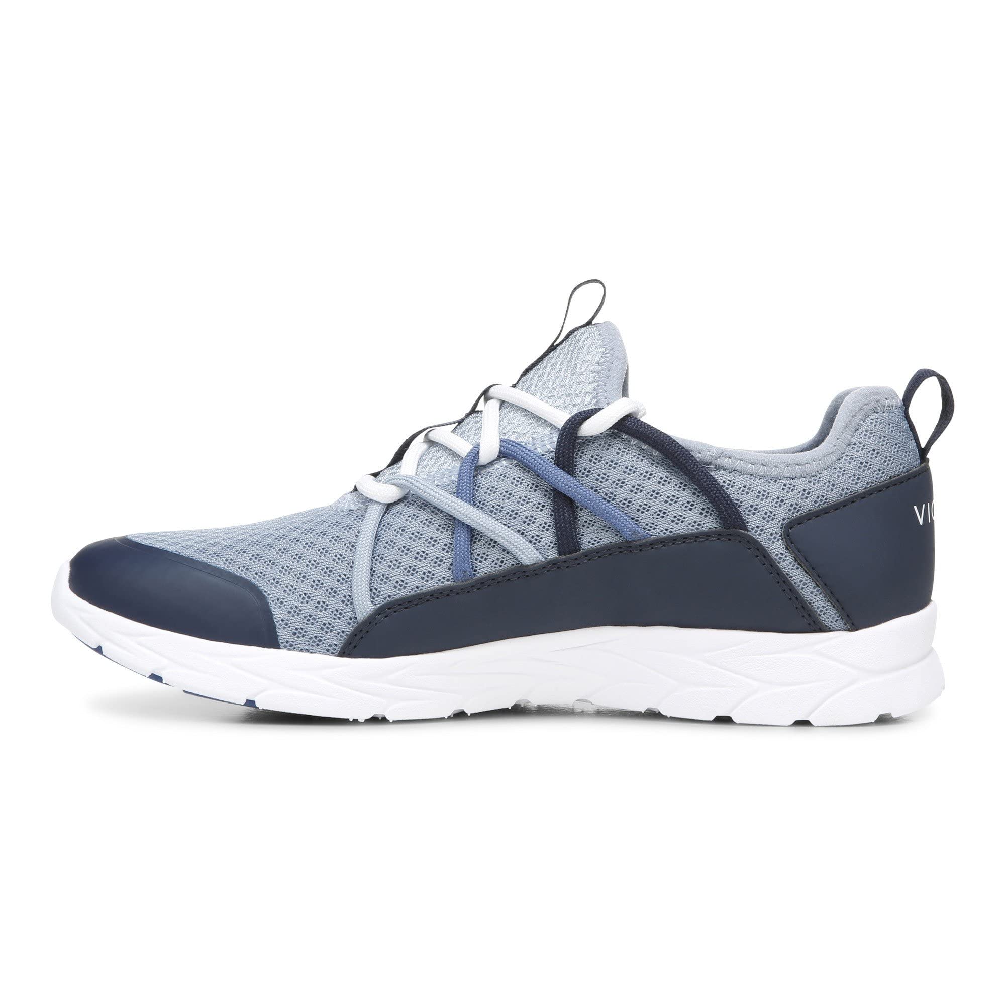 Vionic Women's Brisk Zeliya Slip-On Walking Shoes - Orthotic Arch Support Sneakers with Three-Zone Comfort for Medium & Wide Feet | Perfect for Walking, Travel & Everyday Comfort