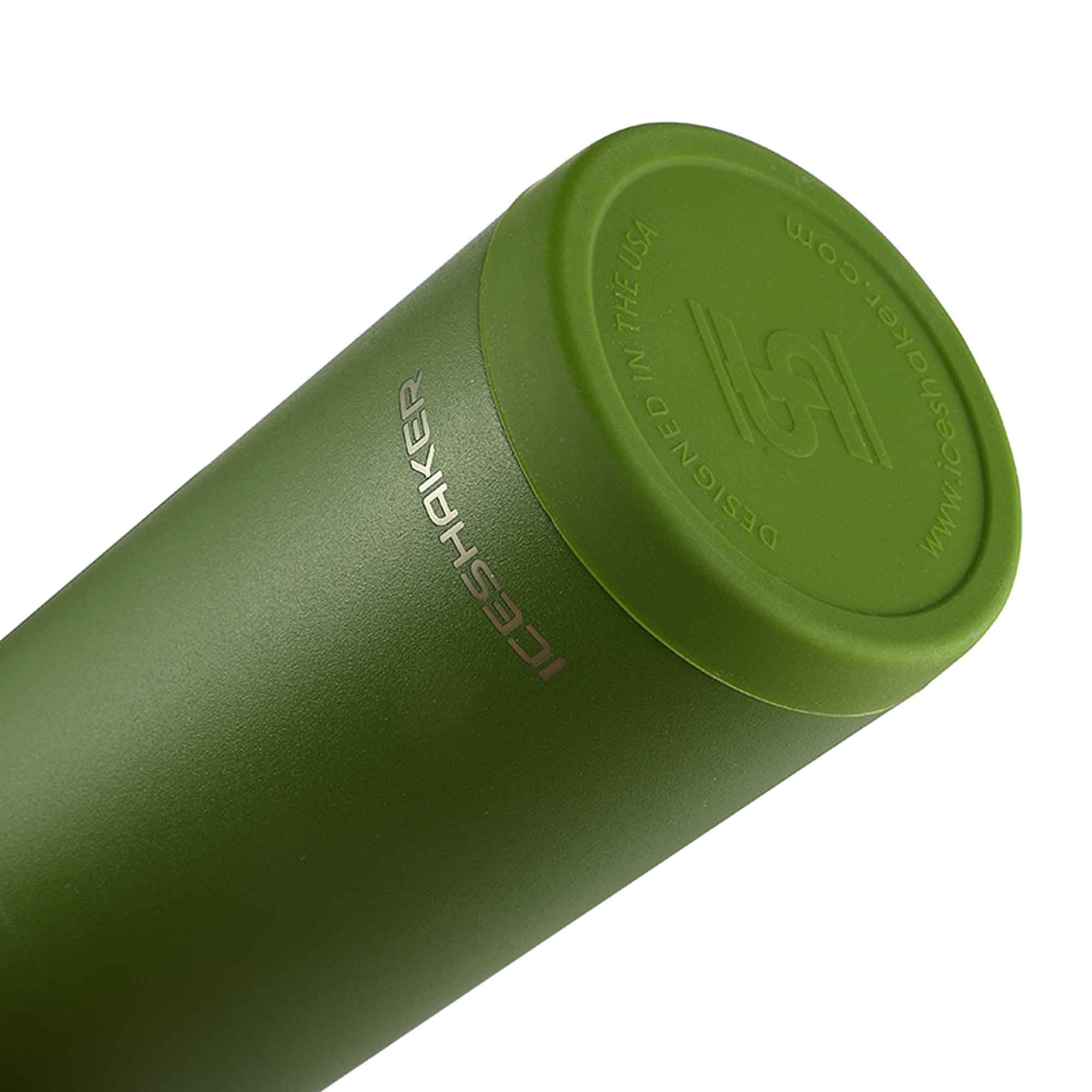 20oz Insulated Sports Water Bottle with Leak-Proof Lid - BPA Free, Durable & Eco-Friendly for Gym, Hiking & Outdoor Activities | Green