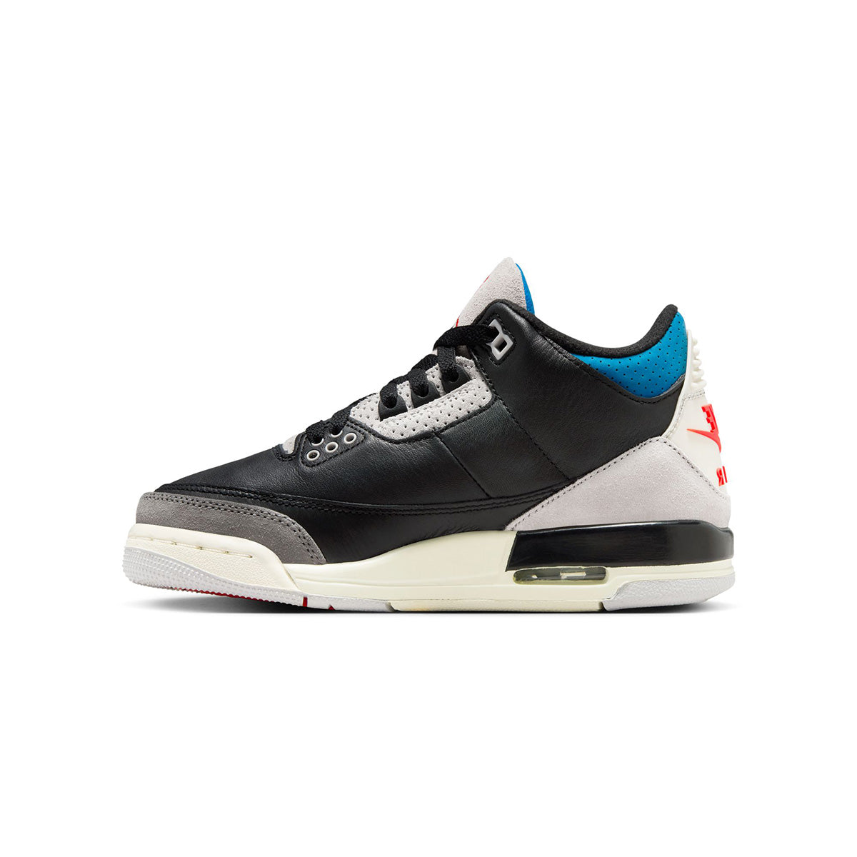 Air Jordan 3 Retro OG 'Rare Air' Kids Basketball Shoes - Authentic Retro Sneakers for Boys & Girls - Perfect for School, Sports, and Casual Wear