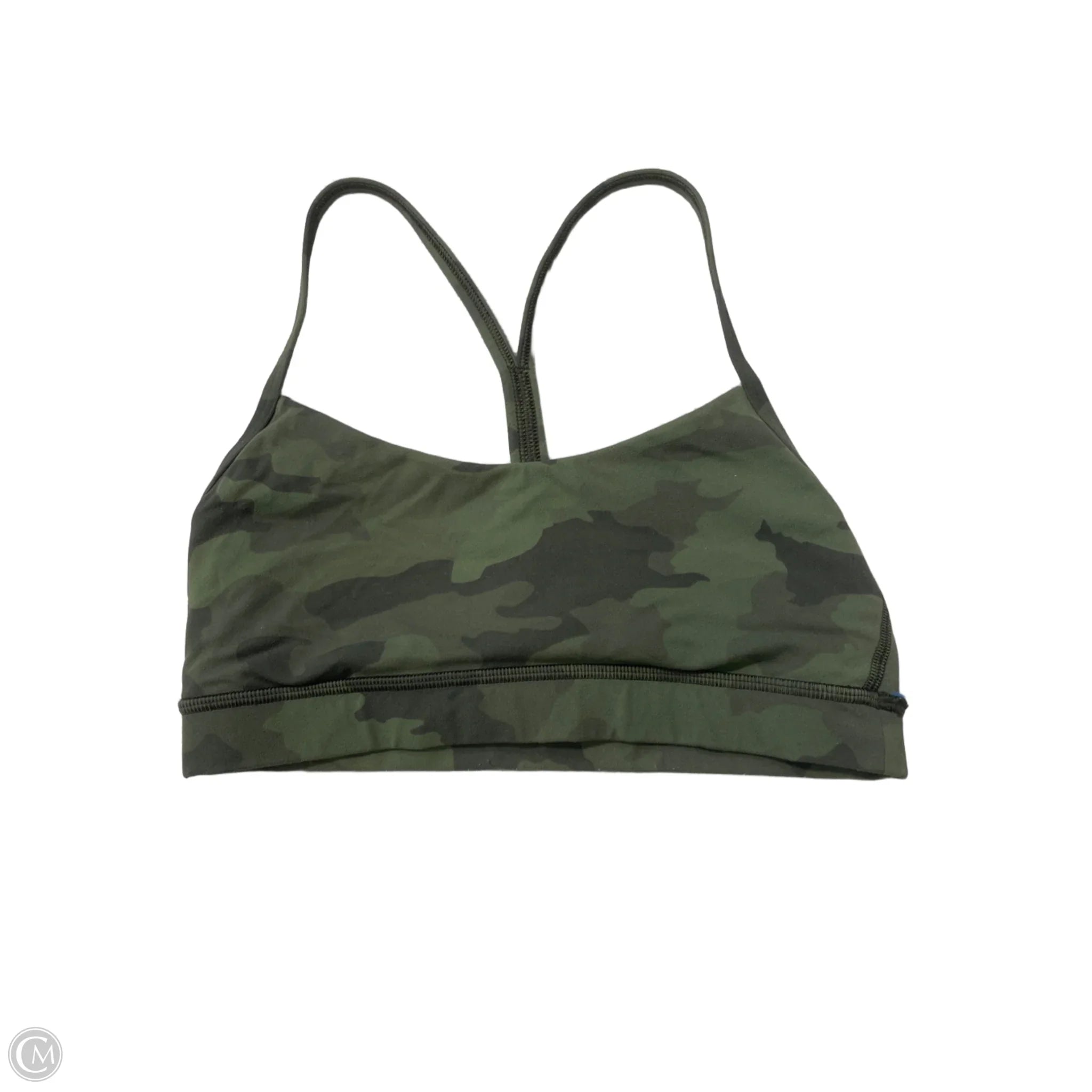 Lululemon Green Athletic Sports Bra Size 6 - High Support Workout Top for Yoga, Running & Gym Fitness