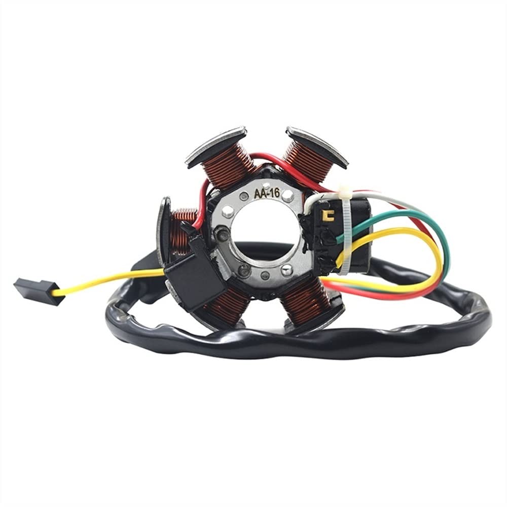 AmBAYZ Coil Stator Magnet Motorcycle Generator Stator Plate Alternator Magnetic Coil - Compatible with Aprilia RS50/RX50/MX50 & CH50 Racing - High-Performance Replacement Part for Motorcycle Electrical Systems - Ideal for Racing, Off-Road & Street Bikes