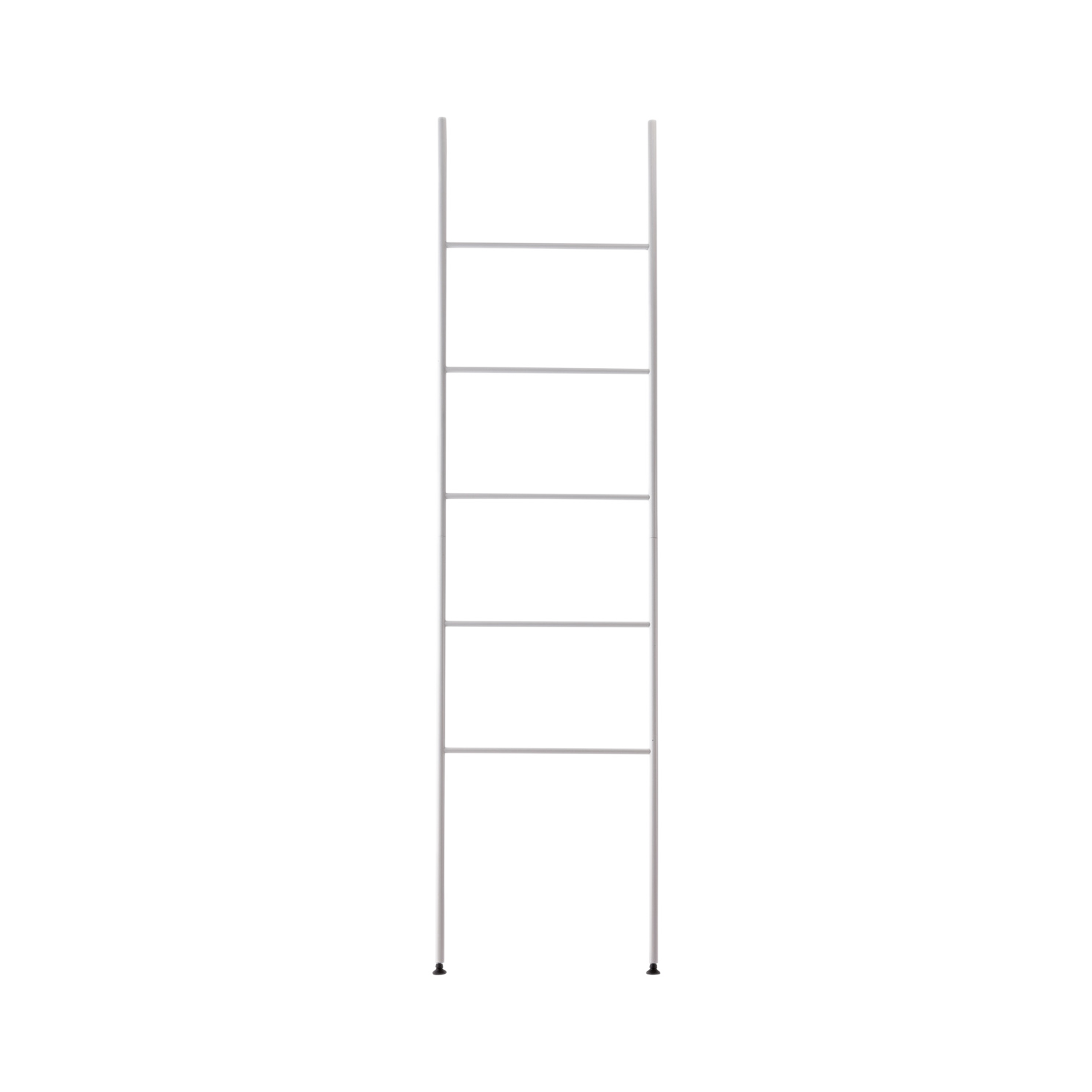 Premium Matte Black Towel Ladder - Space-Saving Bathroom Storage Organizer for Spa, Pool & Luxury Home Decor