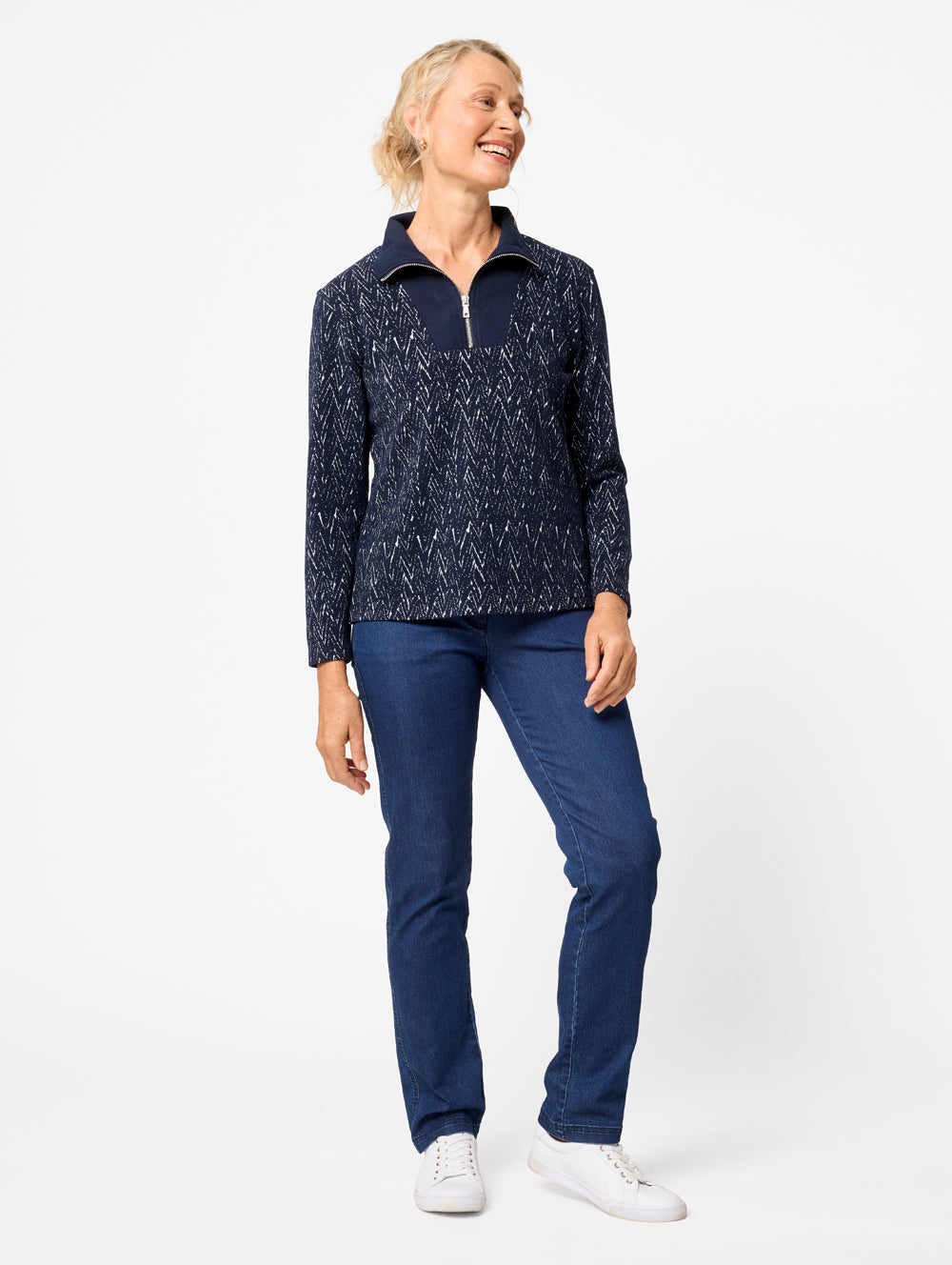 Dayna Women's 1/2 Zip Pullover Sweatshirt - Soft Fleece Lined Casual Long Sleeve Top for Running, Hiking & Outdoor Activities