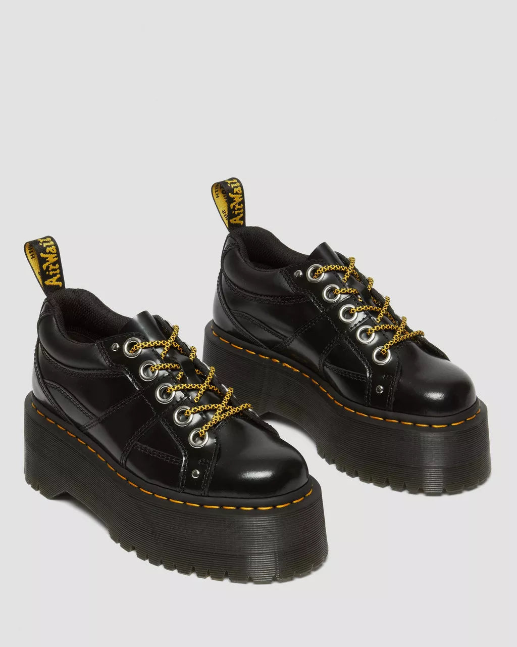 5 iMax Buttero Leather Platform Shoes for Women - Stylish & Comfortable Chunky Heel Sneakers for Casual Outfits & Streetwear Fashion