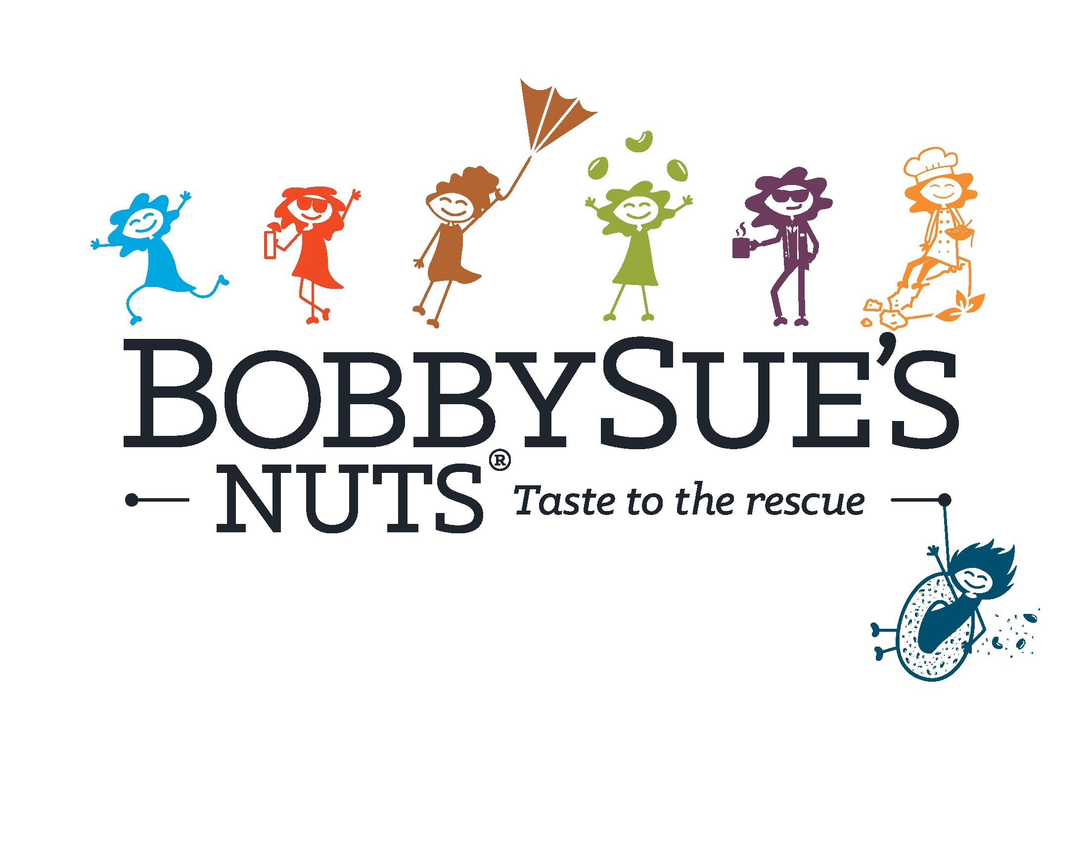 BobbySue's Nuts Some Like It Hot Gourmet Nut Mix - Spicy All Natural Snacks with Almonds, Cashews & Pecans | Gluten Free, Low Sugar, High Protein | Perfect for Office Snacks, Parties & Healthy On-the-Go Nutrition (8oz Jar)