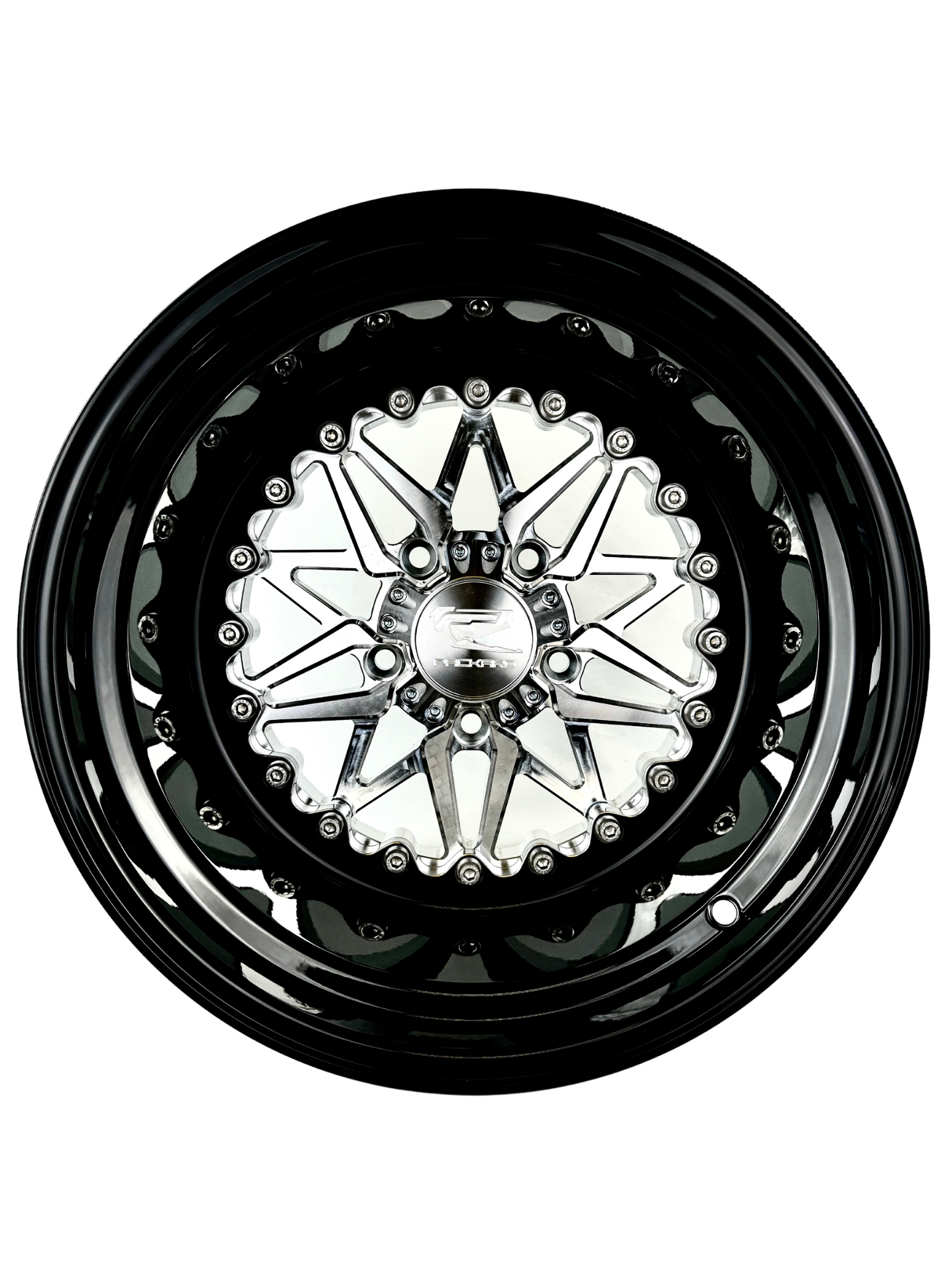 Impact 2.0 FF Forged Silver RZR PRO R 5X4.5 Wheel - High Performance Off-Road Wheels for Trucks & SUVs - Perfect for Trail Riding & Off-Road Adventures
