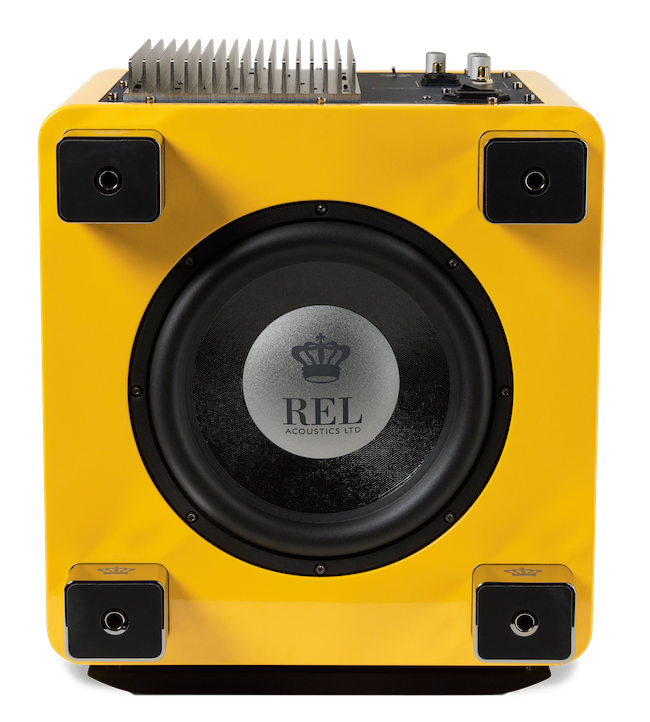 REL T/9X SE Subwoofer - High-Performance Home Theater & Music Bass Speaker (Green) - Perfect for Movies, Gaming & Audiophile Sound Systems