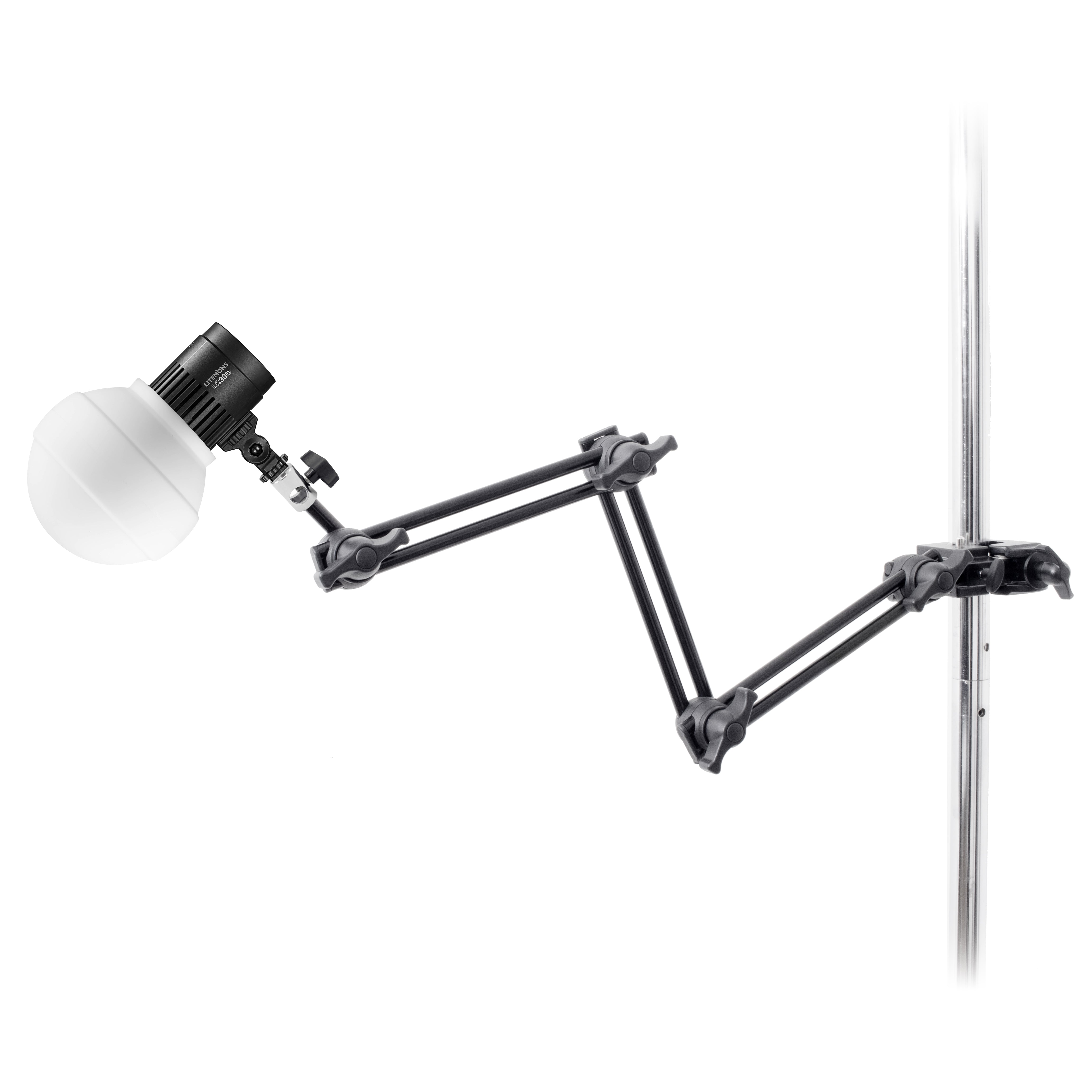 LC30D Single Head Adjustable Mount Kit - Universal TV Wall Mount Bracket for 26-55 Inch Flat Screen TVs - Perfect for Living Room, Bedroom, and Office Installation