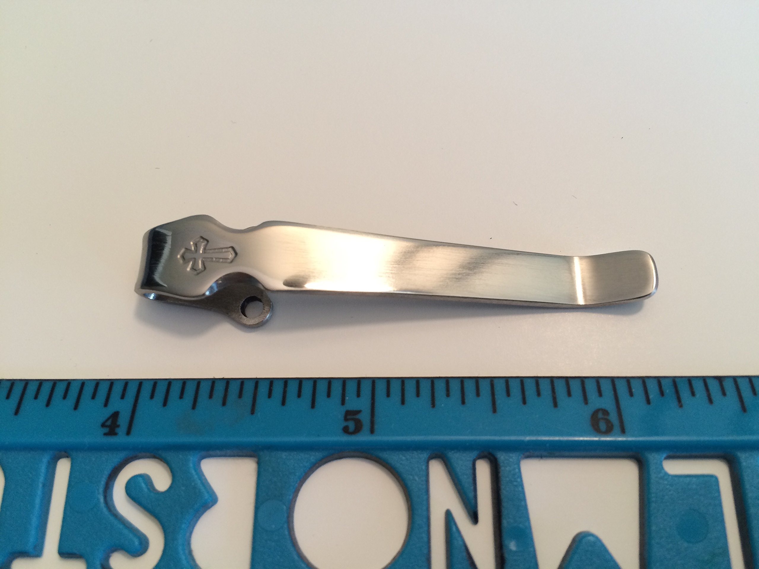 Premium Titanium Deep Carry Pocket Clip for Emerson Folding Knives | Secure & Durable EDC Accessory for Outdoor, Camping & Tactical Use