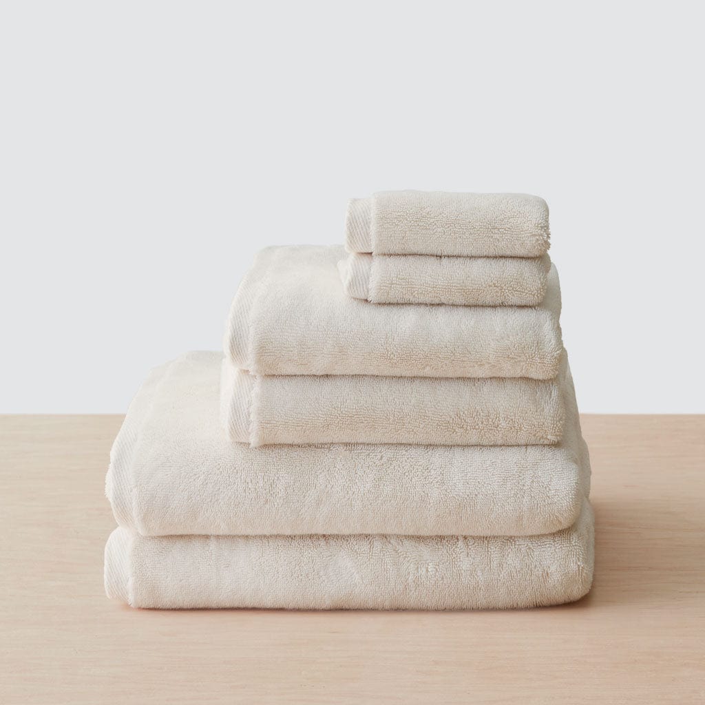 Premium Organic Cotton Plush Bath Towel Set - Ultra Soft & Absorbent for Spa, Bathroom & Beach Use