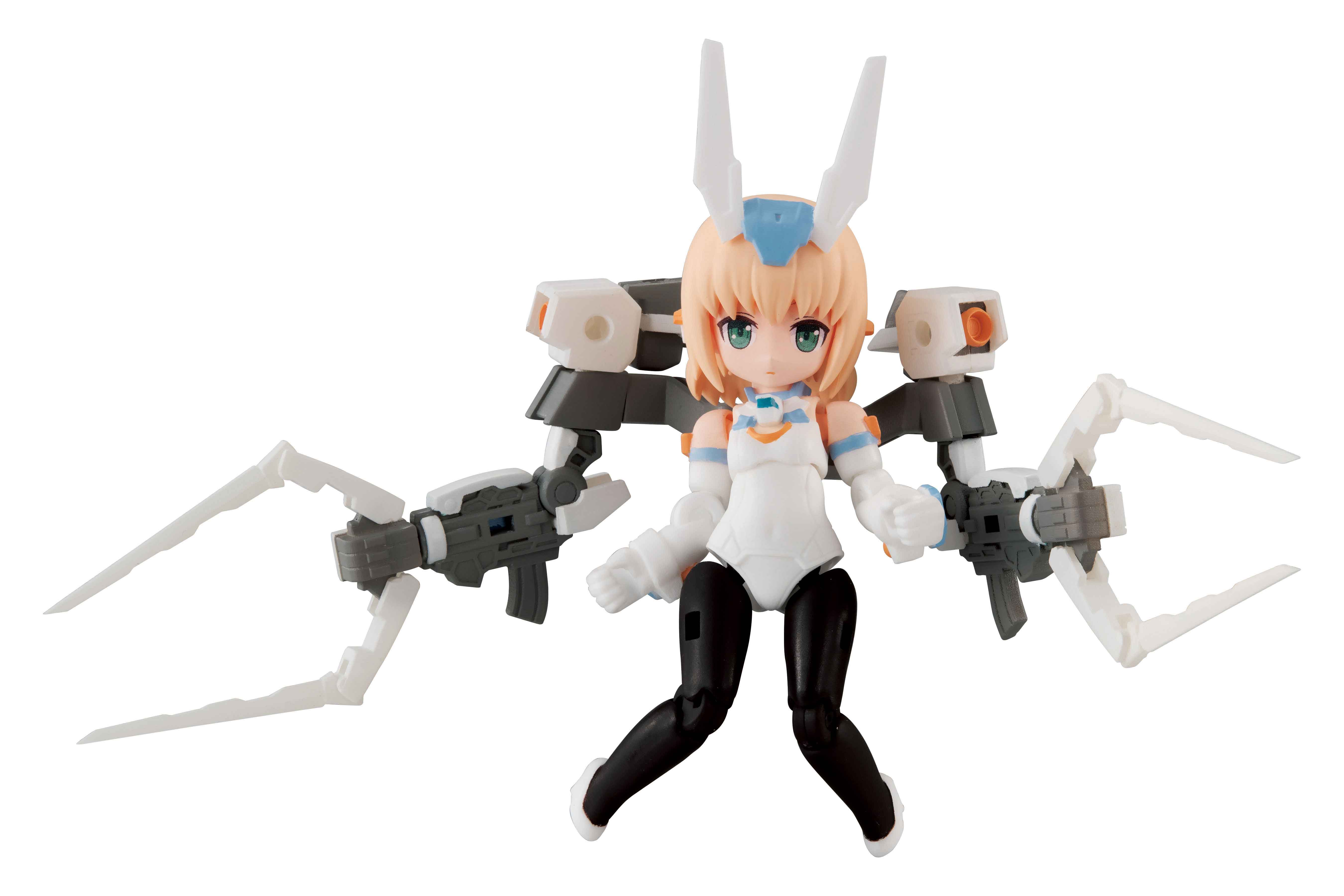 Desktop Army Vol 8 Frame Arms Girl KT 240F Baselard Series - 4-Piece Trading Figure Box Set | Anime Collectibles for Display & Gaming Scenes