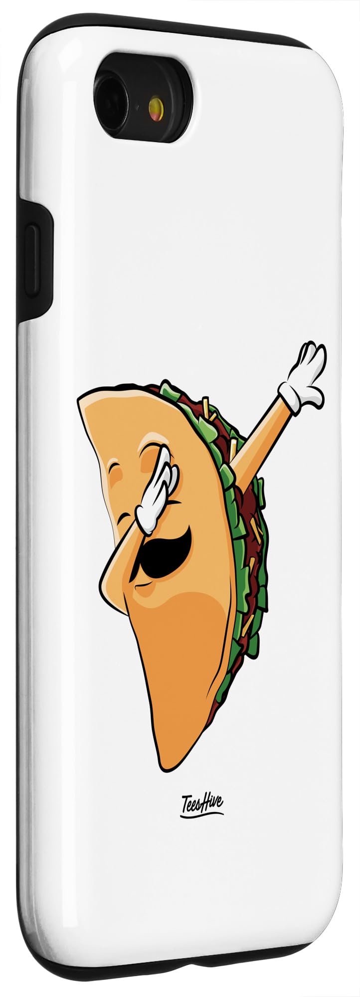 Dabbing Taco iPhone SE (2020) / 7 / 8 Phone Case - Funny Protective Cover for Apple iPhone SE 2nd Gen, iPhone 7 & 8 - Perfect for Taco Lovers & Humor Enthusiasts