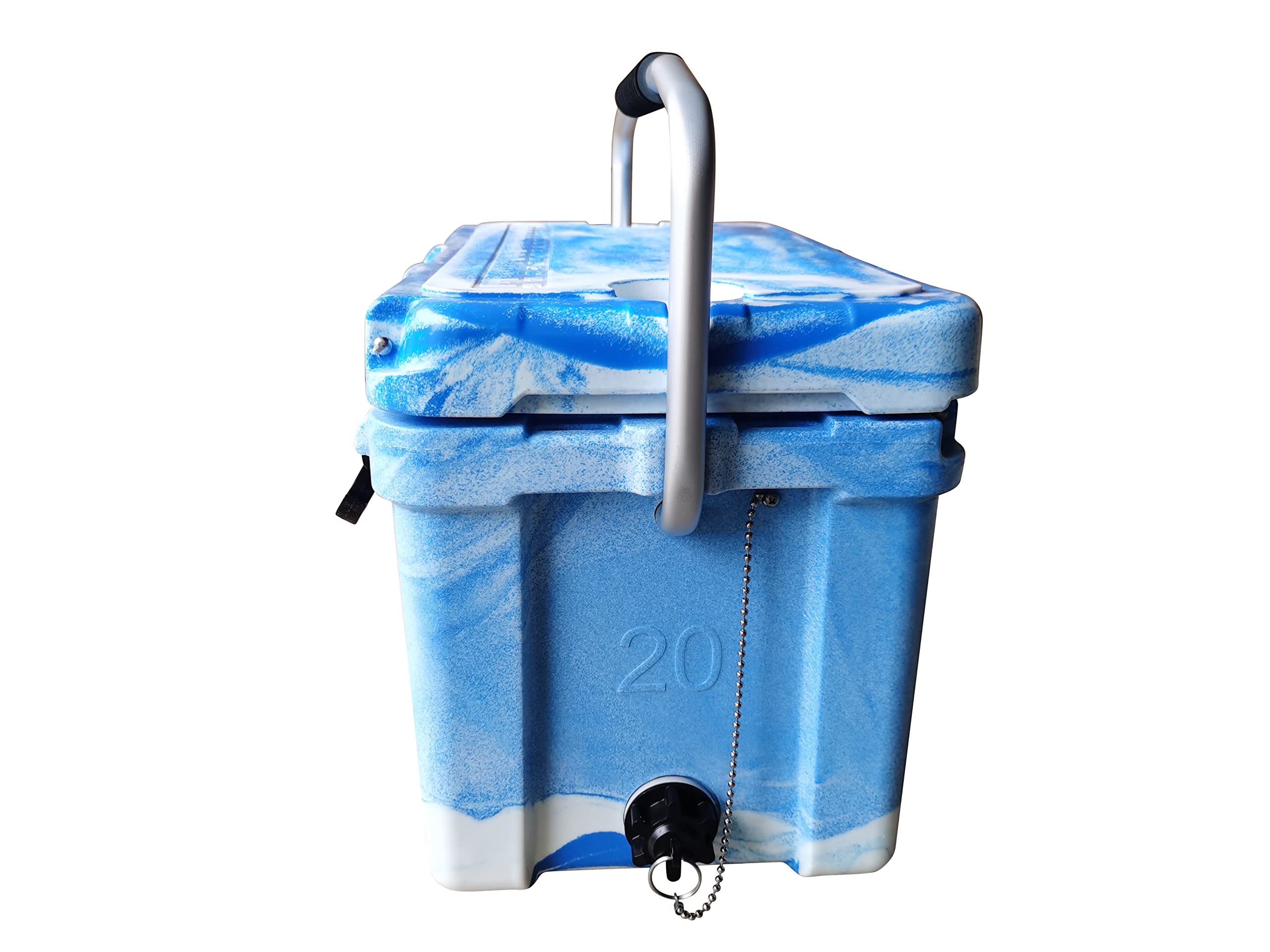 BKC 20L/45L Rotomolded Insulated Cooler - 3 Day Ice Retention, Heavy Duty Ice Chest for Fishing, Boating, Camping, BBQ, Picnic & Outdoor Adventures | Perfect for Beach Trips, Tailgating & Backyard Parties