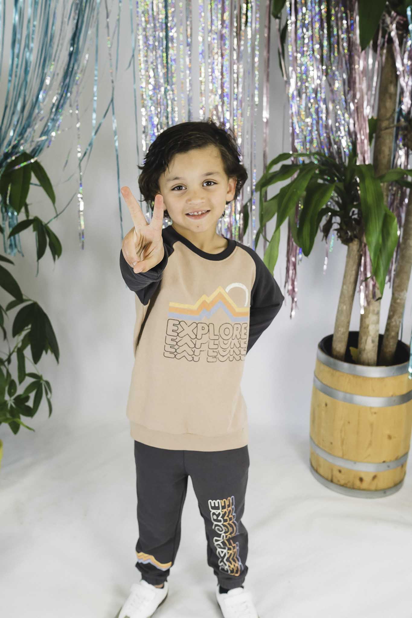 Explorer Sweatshirt for Boys | Comfortable Cotton Hoodie for Outdoor Adventures & Casual Wear