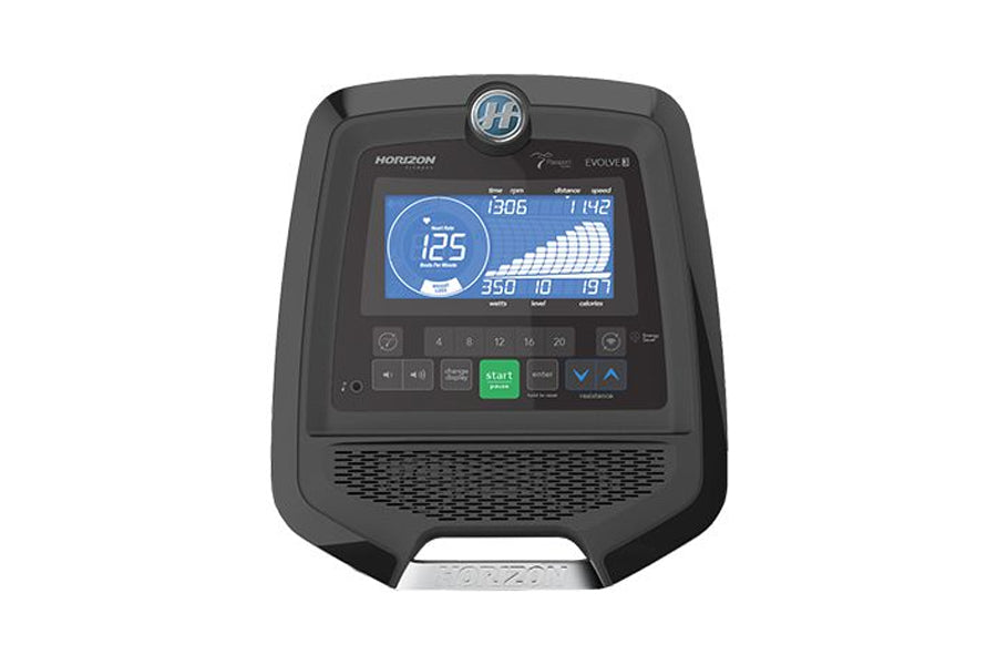 Horizon Evolve 3 Elliptical Machine - Low Impact Cardio Trainer for Home Gym | Perfect for Small Spaces & Full Body Workouts | Summer Sale $50 Off