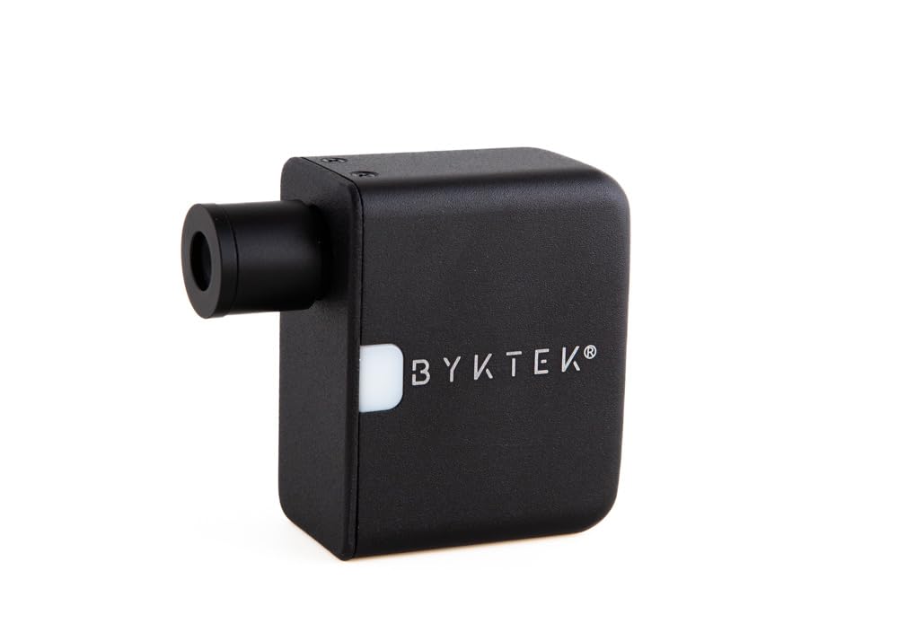 Portable Travel Air Pump - Compact & Lightweight for Bikes, Inflatable Mattresses, Pool Toys - Perfect for Camping, Travel & Outdoor Adventures (Black)