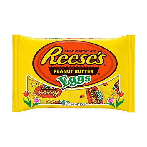 Reese's Easter Peanut Butter Eggs Candy - 10.8oz (4 Pack) Bulk Chocolate Treats for Easter Baskets, Party Favors & Holiday Gifting
