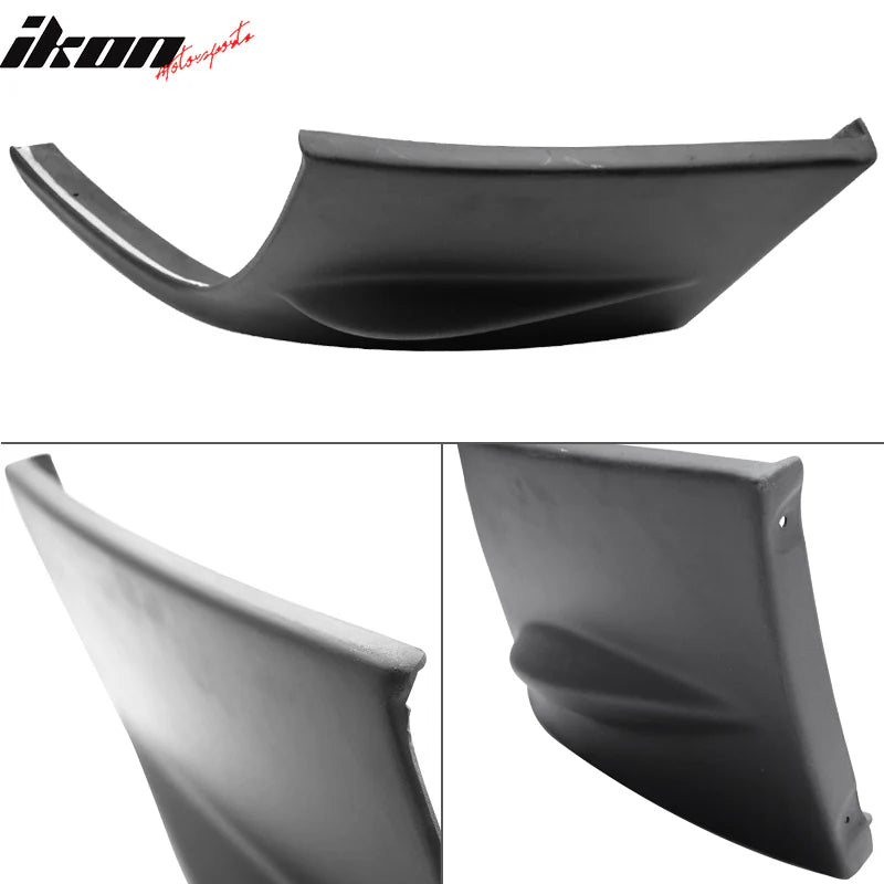 2004-2005 Subaru Impreza WRX STI Style Front Bumper Lip & Side Covers - Durable PU Material for Enhanced Aerodynamics & Sporty Look - Perfect for Street Racing & Car Shows