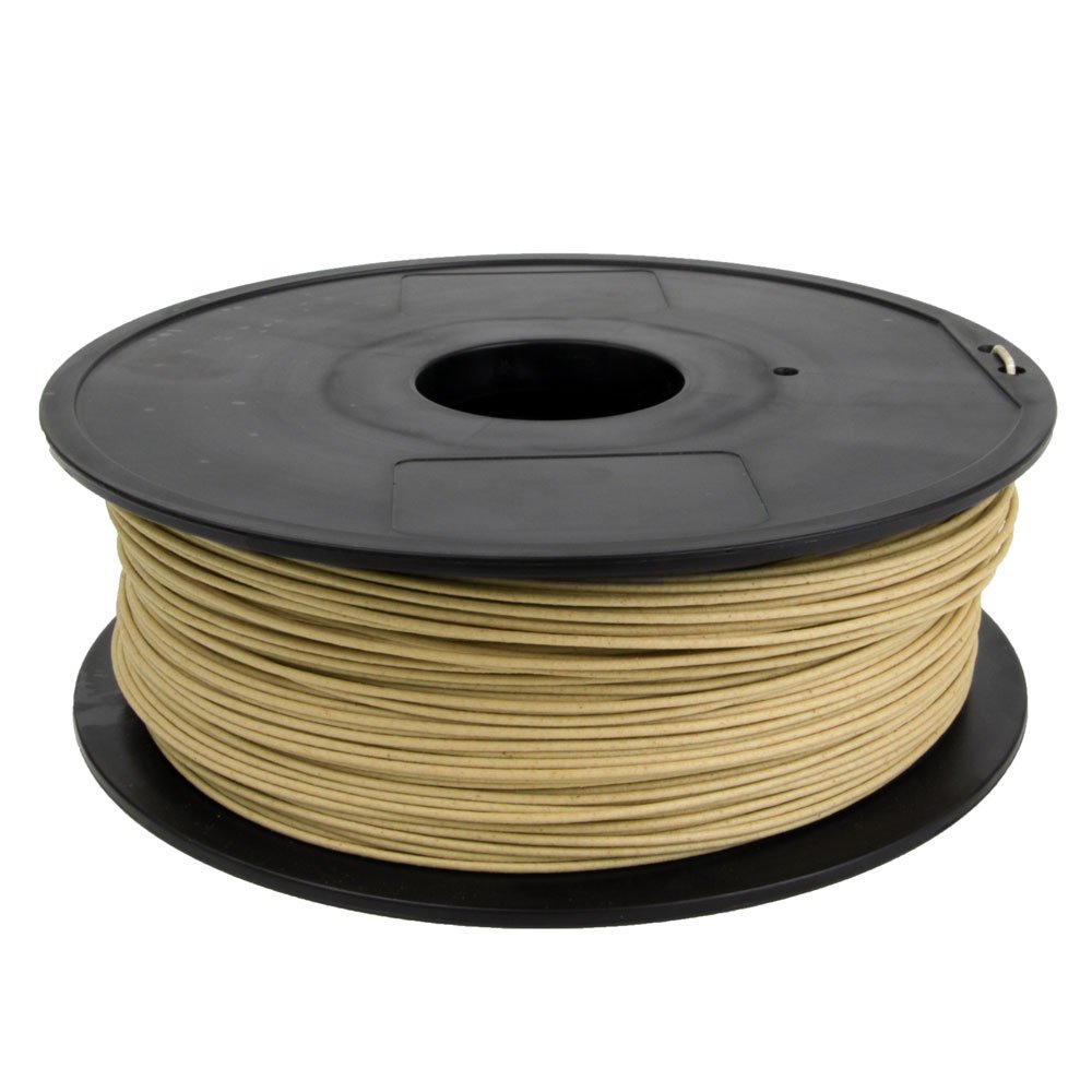 Gizmo Dorks 1.75mm Wood PLA Filament 1kg Spool for 3D Printing - Natural Wood Color - Perfect for Home Decor, DIY Crafts & Prototyping