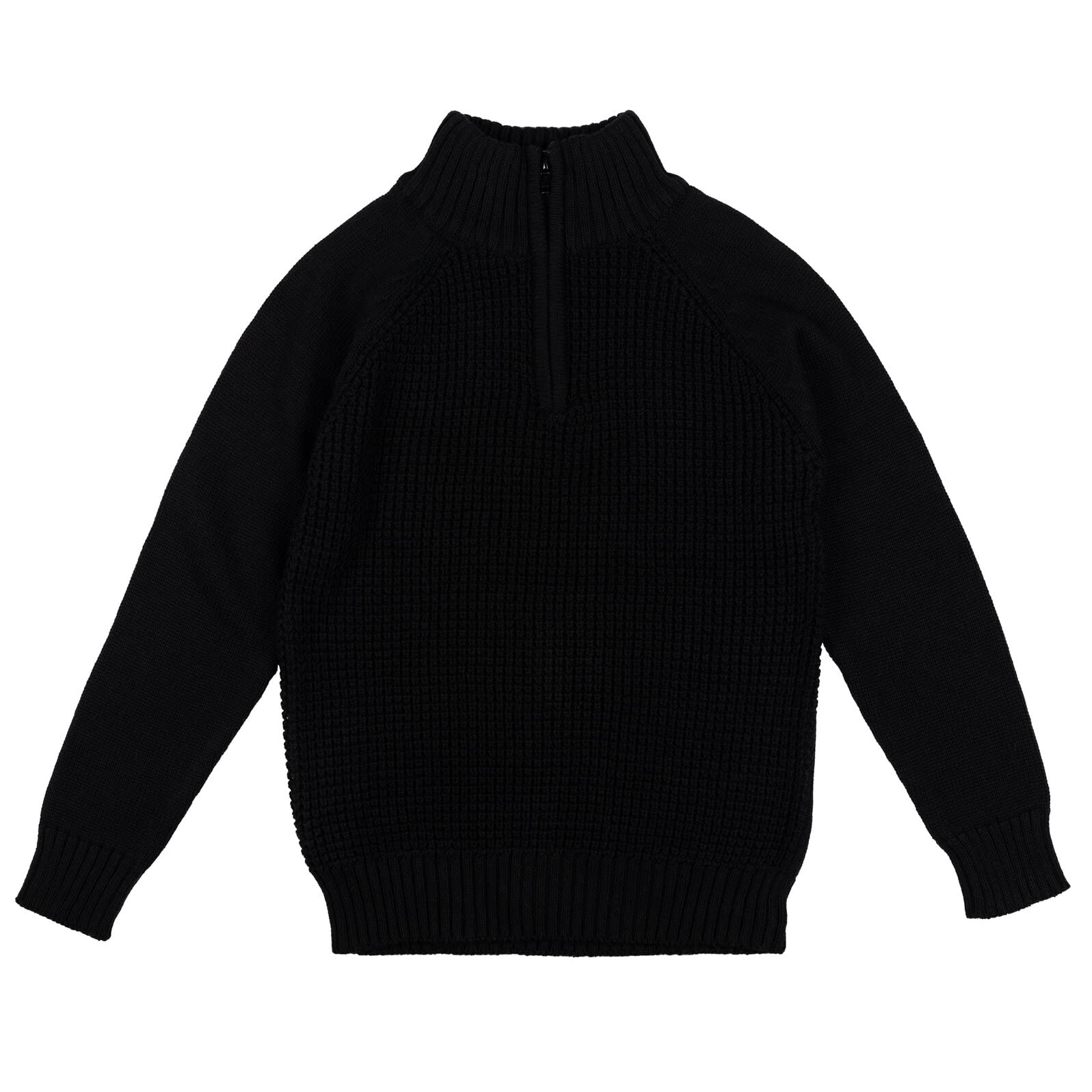 Cozeeme Half Zip Long Sleeve Sweater for Kids - Soft & Comfortable Pullover for Boys & Girls (Toddler to Big Kid) - Perfect for School, Playdates & Outdoor Activities