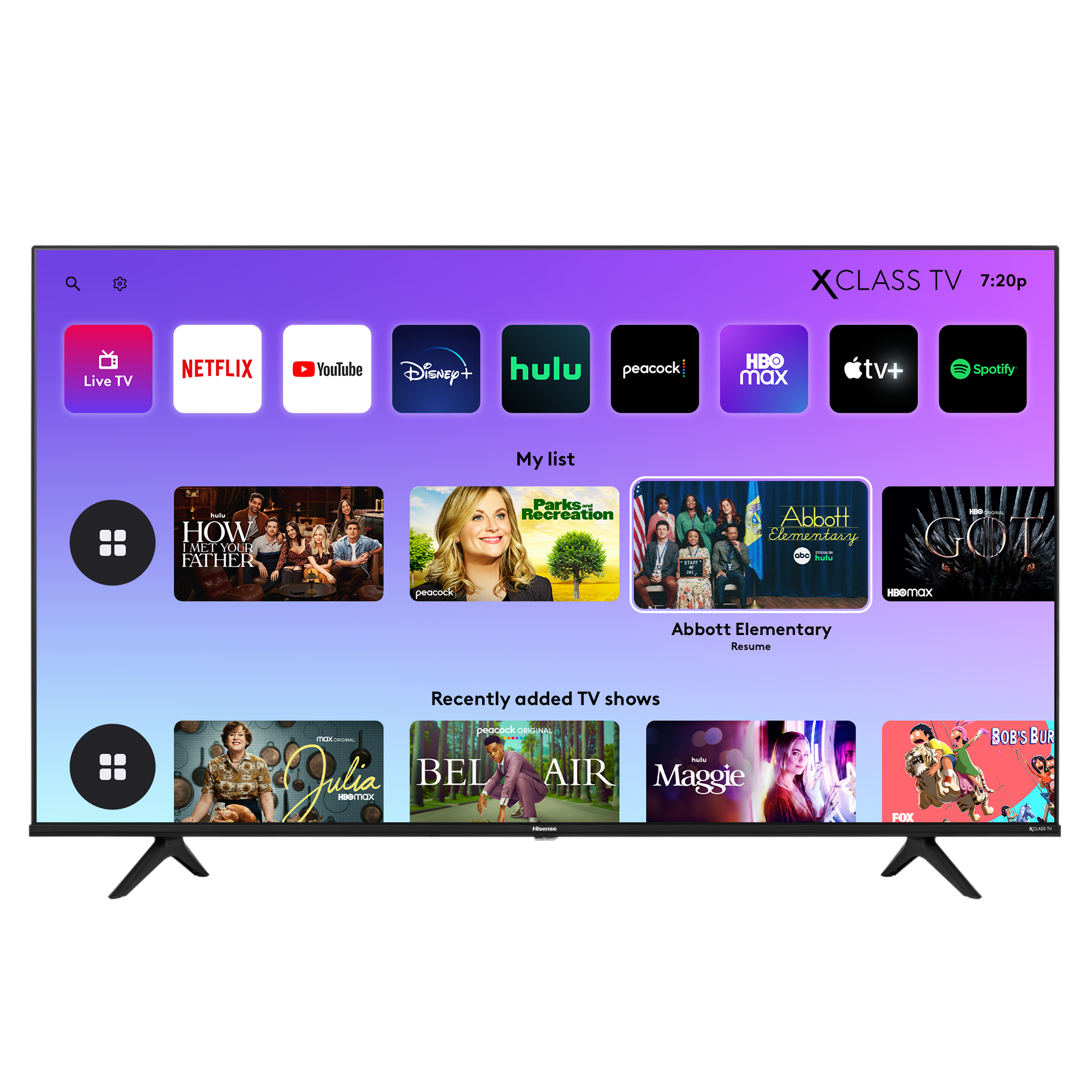 Hisense 50A6GX 50-Inch 4K UHD Smart LED TV - XClass A6 Series with HDR, Alexa Compatibility & Streaming Apps - Perfect for Living Room Entertainment & Home Theater Setup