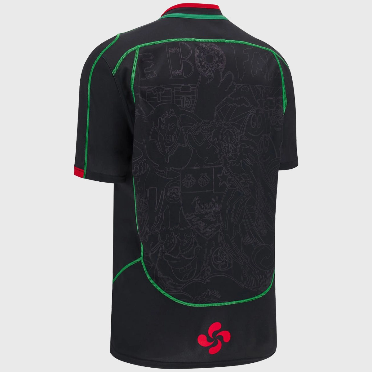2024/25 Macron Biarritz Away Replica Rugby Shirt - Authentic Jersey for Rugby Fans & Sports Enthusiasts | Perfect for Match Days, Training & Casual Wear