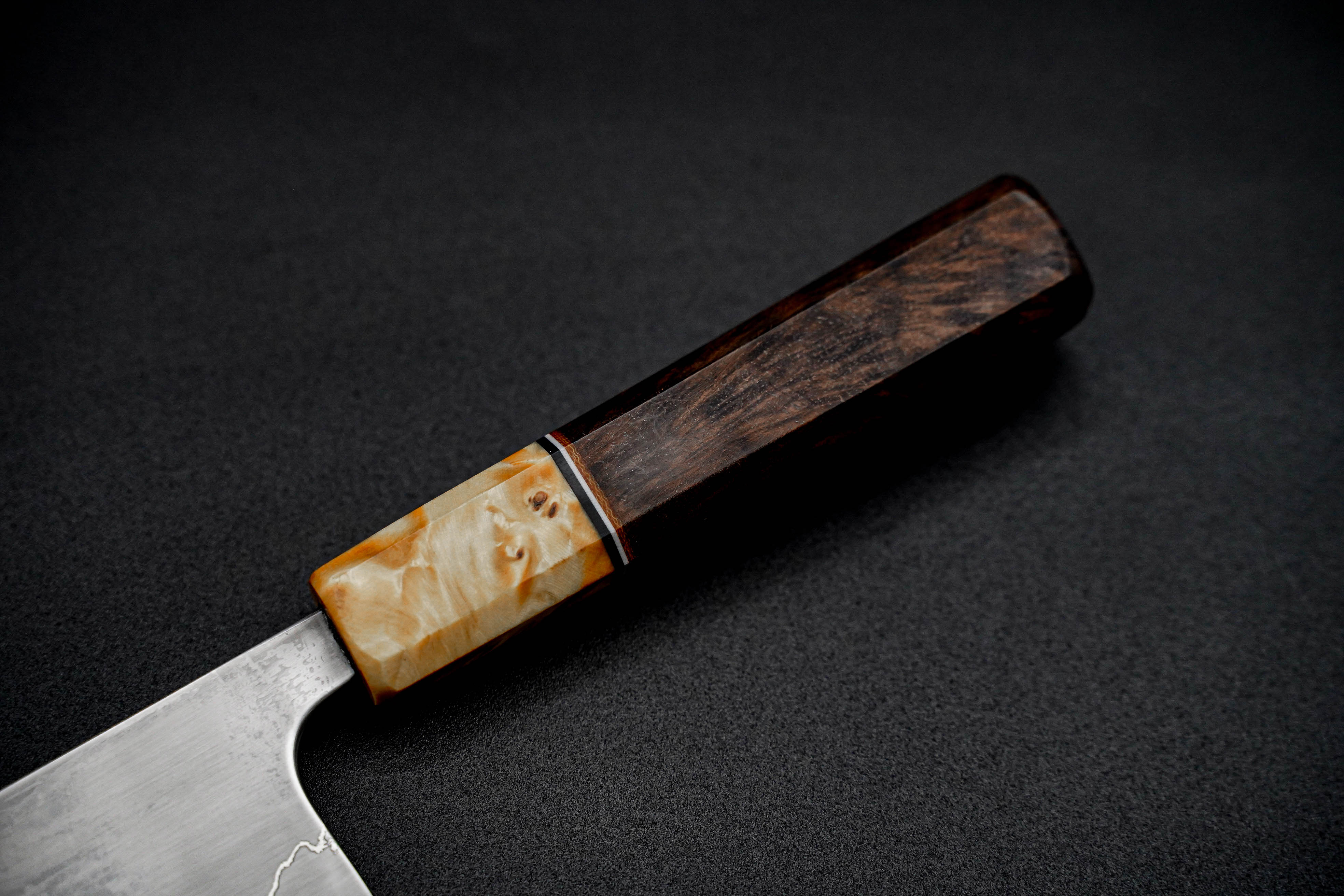 Premium Jamison Chopp 180mm Spicy White Funayuki Japanese Kitchen Knife - Perfect for Sushi, Sashimi & Precision Vegetable Cutting