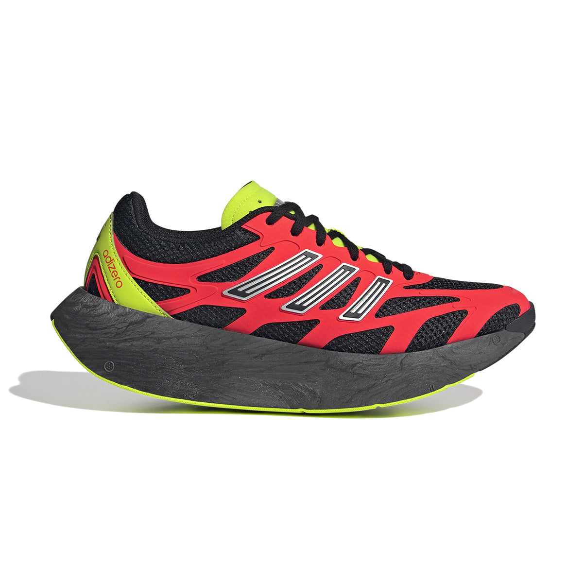 Adizero Aruku Running Shoes - Carbon Core Black & Solar Red | Lightweight Performance Sneakers for Men & Women | Perfect for Marathon Training & Daily Jogging