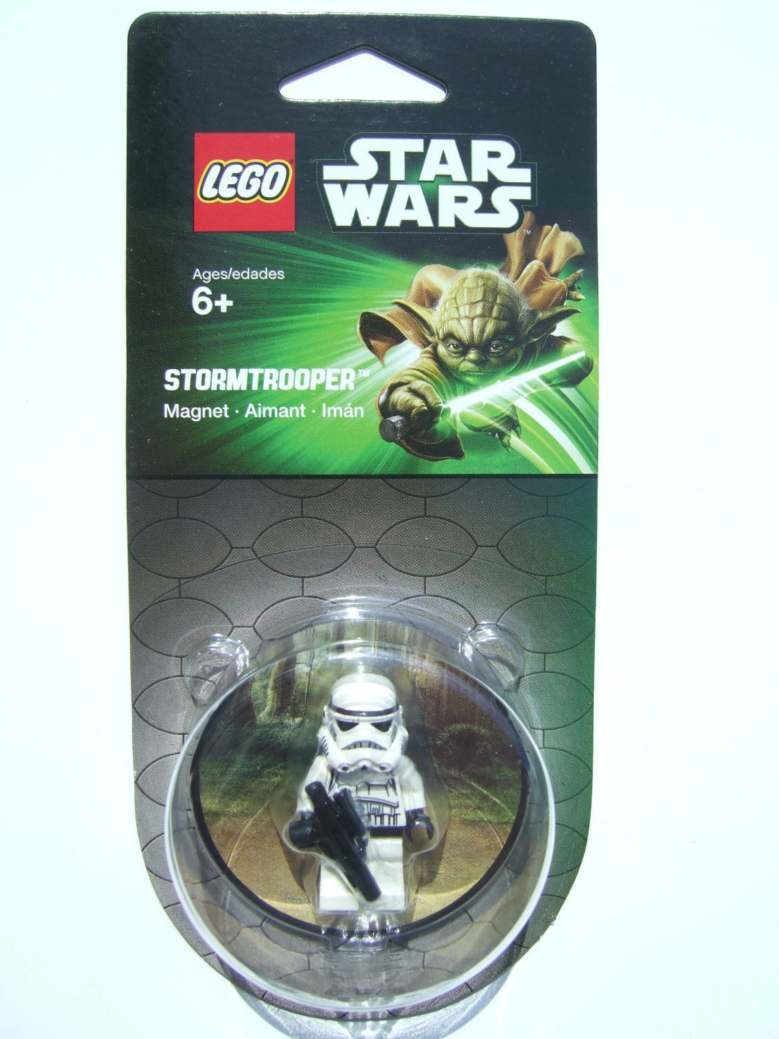 LEGO Star Wars Stormtrooper Magnet - Collectible Building Brick Toy for Fans - Perfect for Fridge, Locker & Office Decor