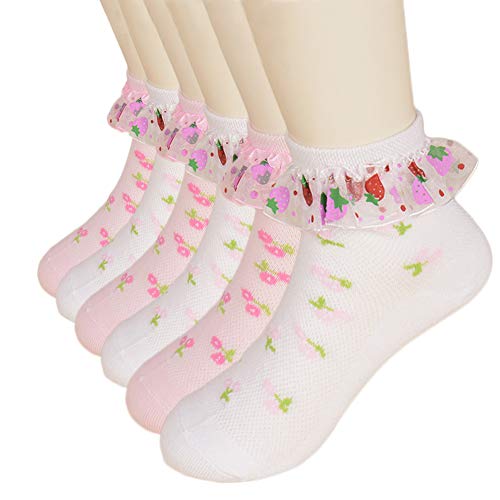 6 Pairs Strawberry