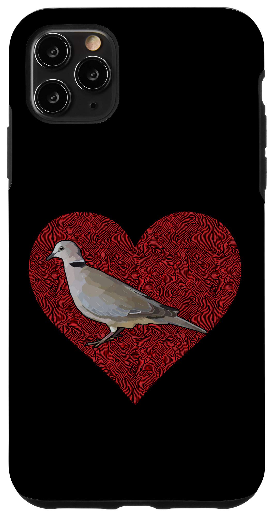iPhone 11 Pro Max Case with Love Birds Design - Perfect for Valentine's Day Gifts