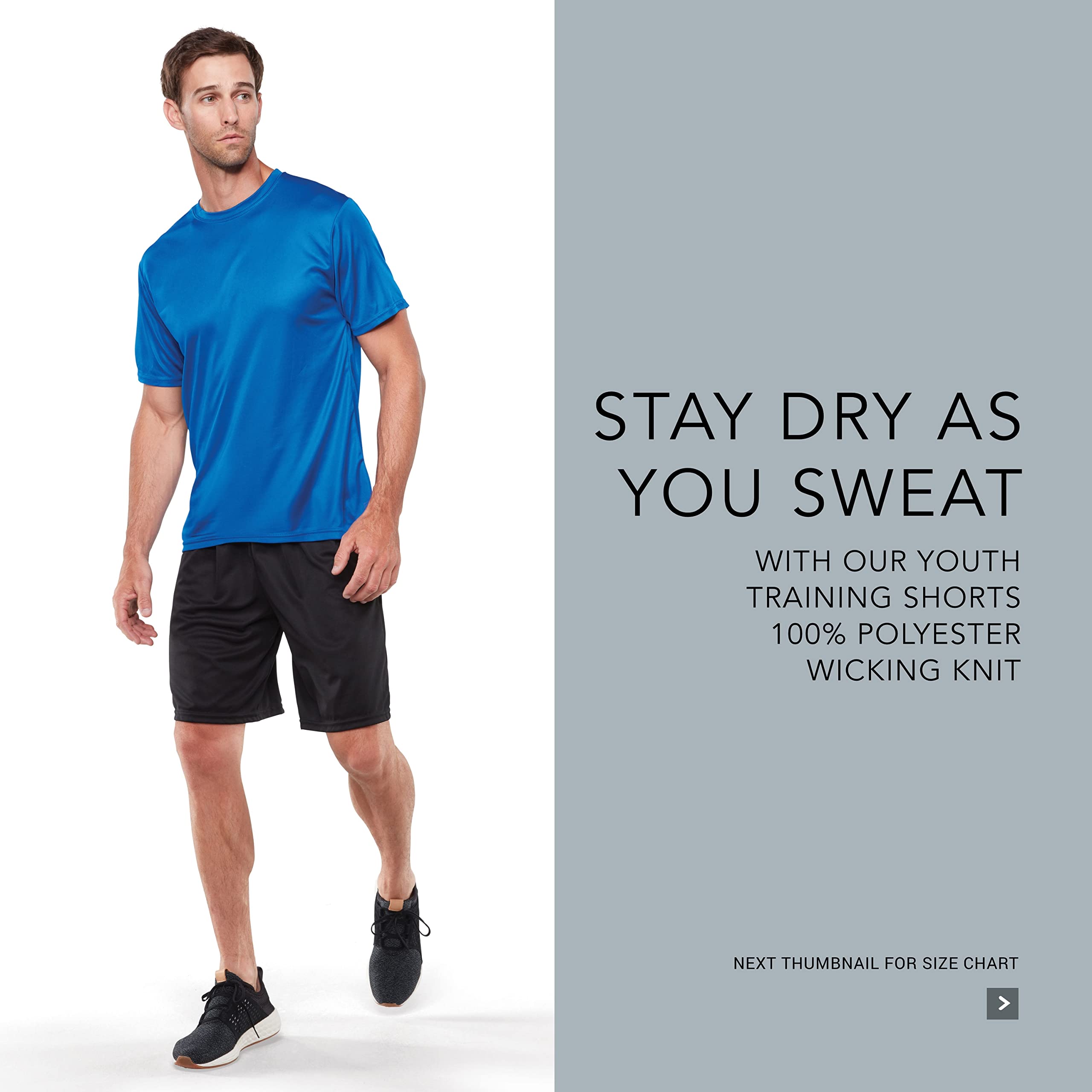 Augusta Sportswear Youth Training Shorts - 9-Inch Inseam Athletic Gym Shorts for Teens | Perfect for Basketball, Soccer & Workout Sessions