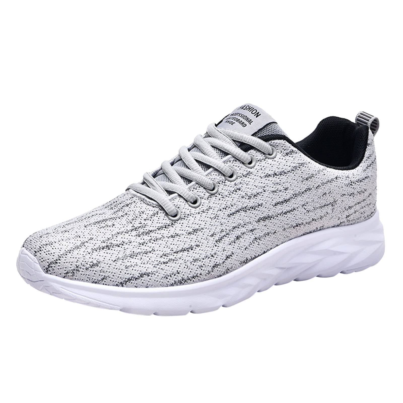 **Men's Breathable Mesh Casual Sneakers - Comfortable Soft Sole Solid Color Shoes for Walking & Running | Perfect for Daily Wear, Gym & Outdoor Activities**